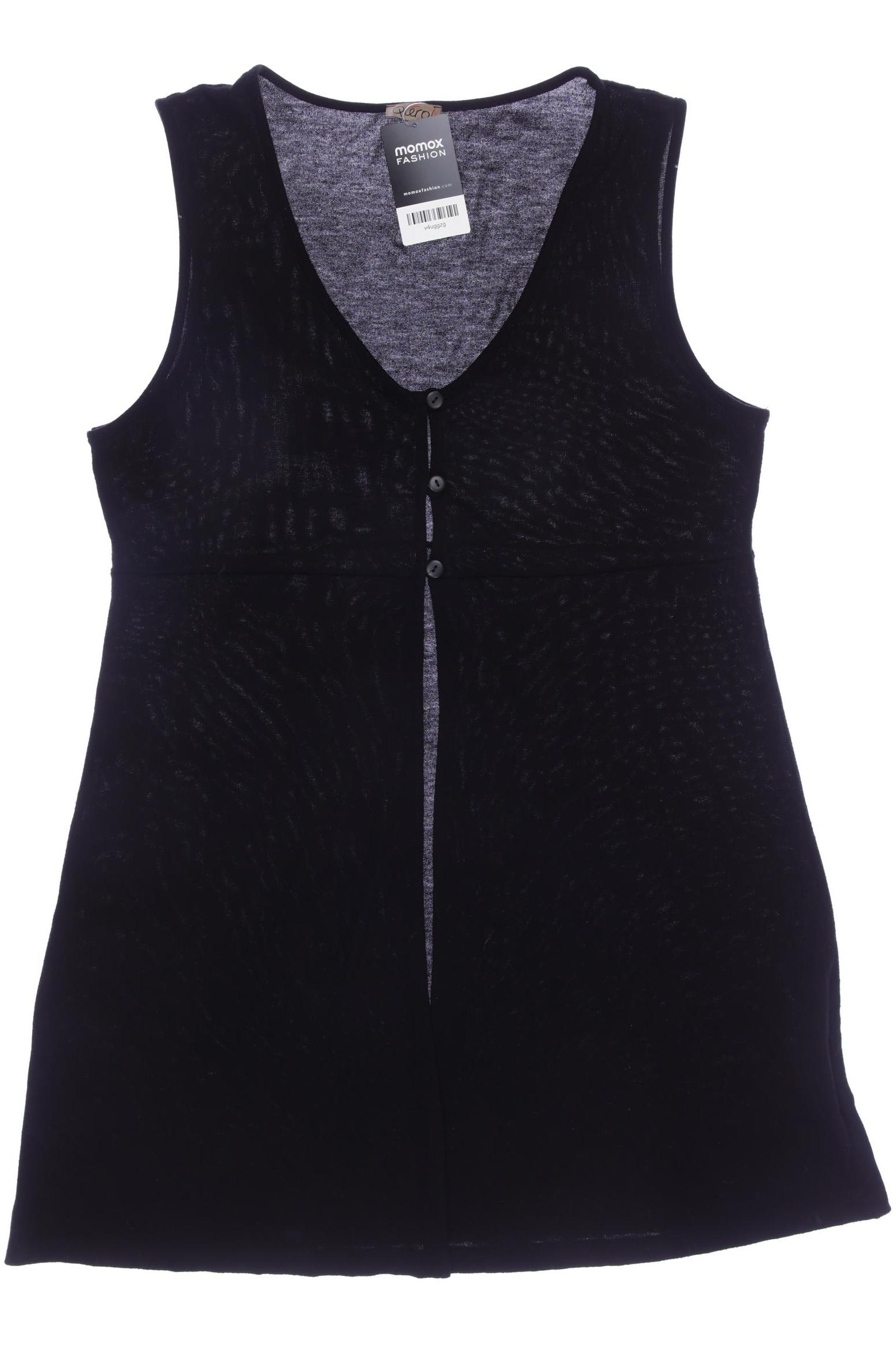 

Qiero Damen Strickjacke, schwarz, Gr. 44