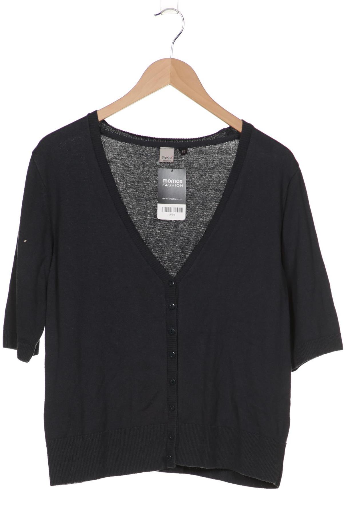 

Qiero Damen Strickjacke, blau, Gr. 46