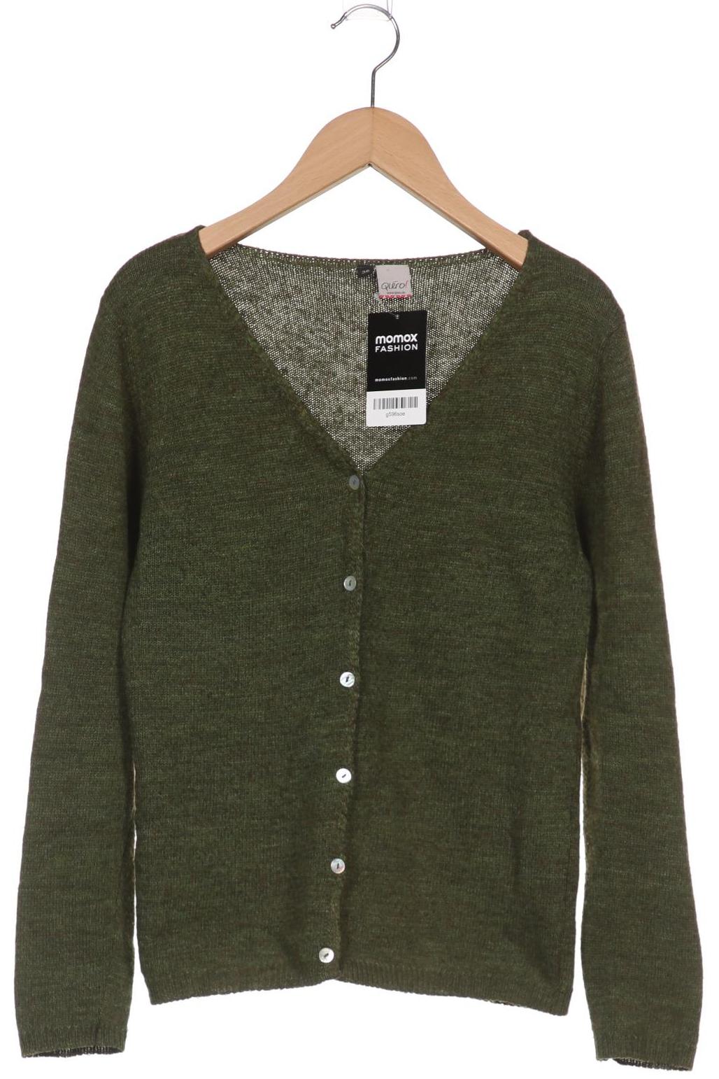 

Qiero Damen Strickjacke, grün, Gr. 36