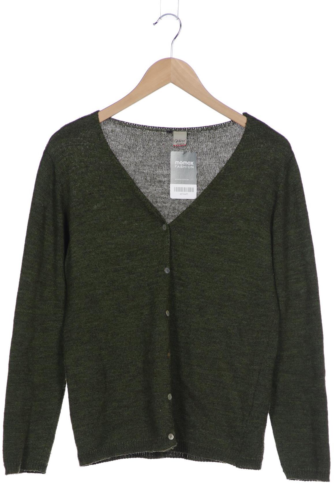 

Qiero Damen Strickjacke, grün, Gr. 42