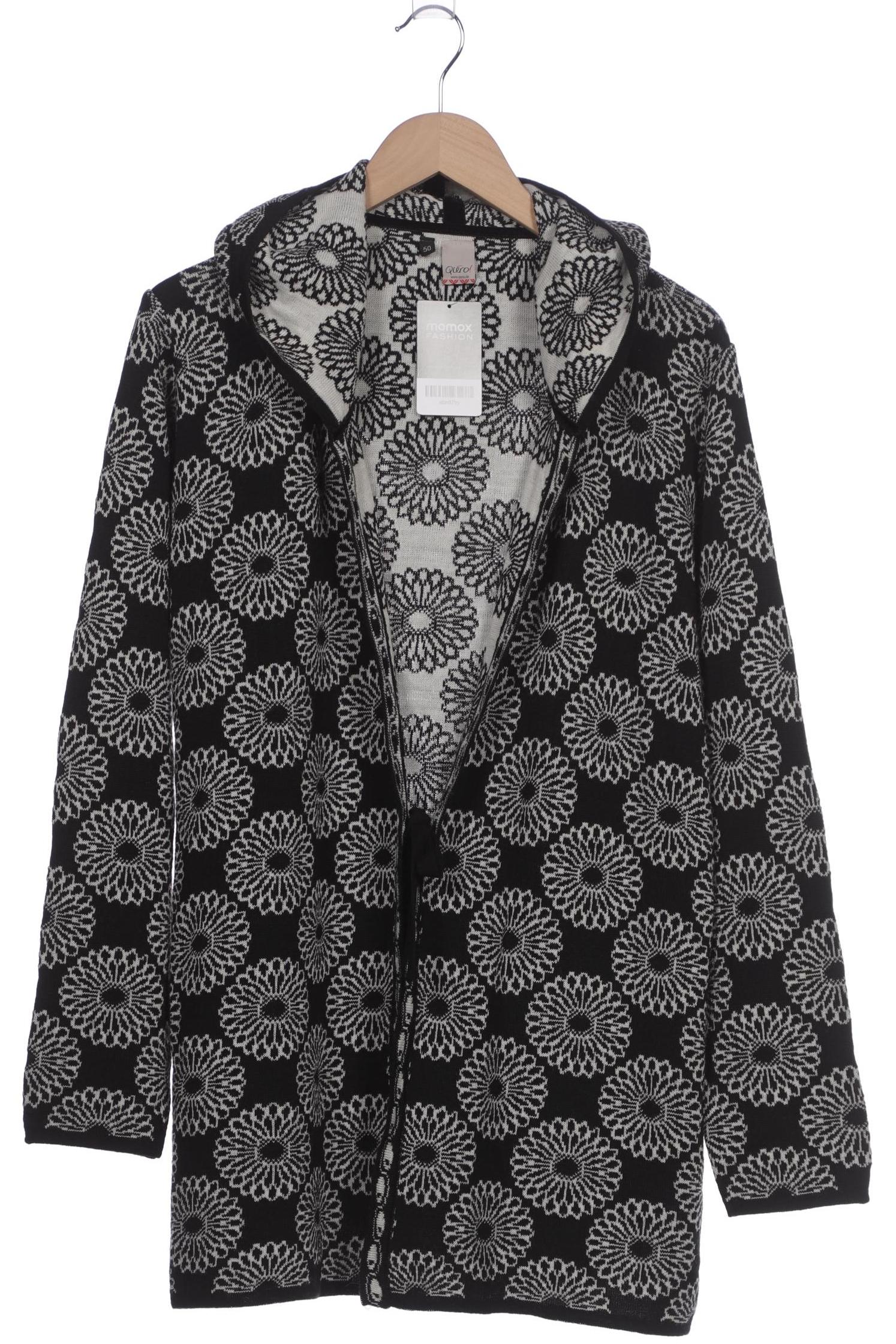 

Qiero Damen Strickjacke, schwarz, Gr. 50