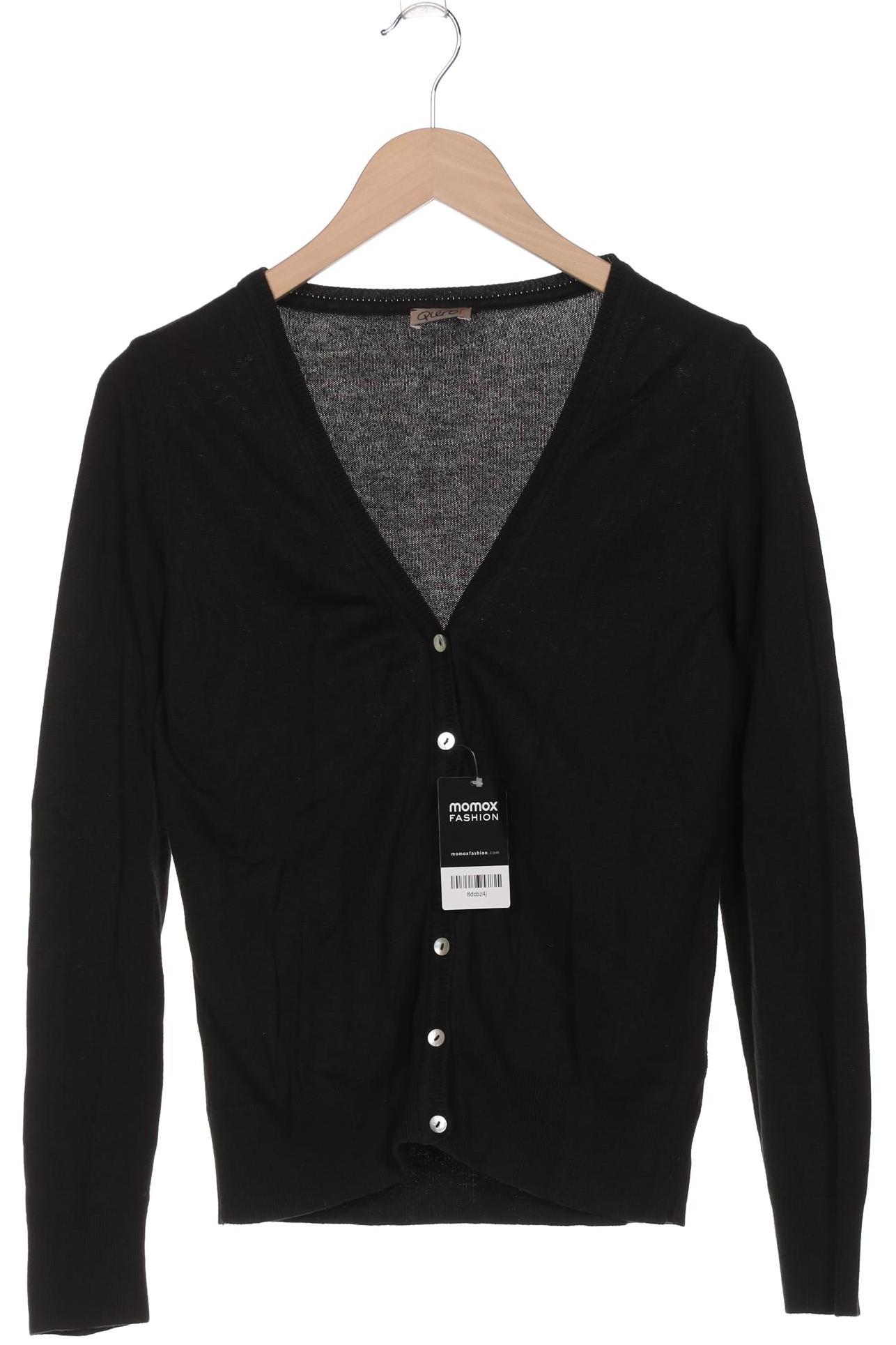 

Qiero Damen Strickjacke, schwarz, Gr. 36