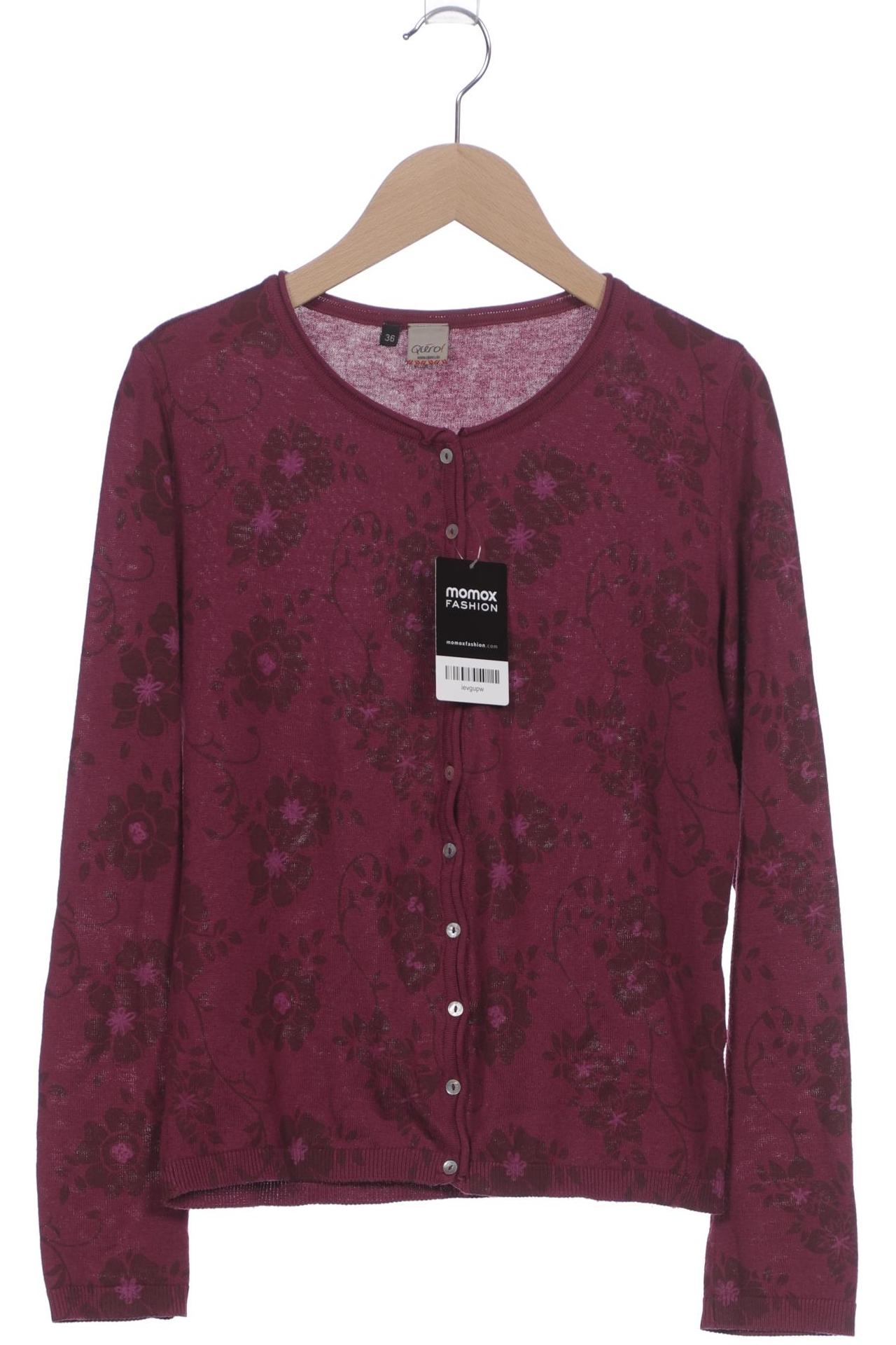 

Qiero Damen Strickjacke, bordeaux, Gr. 36