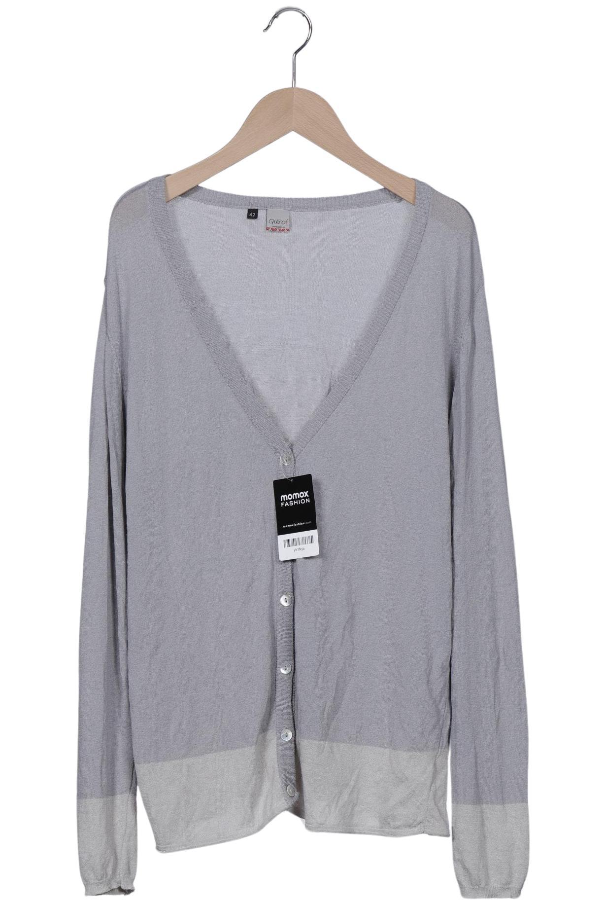 

Qiero Damen Strickjacke, grau, Gr. 42
