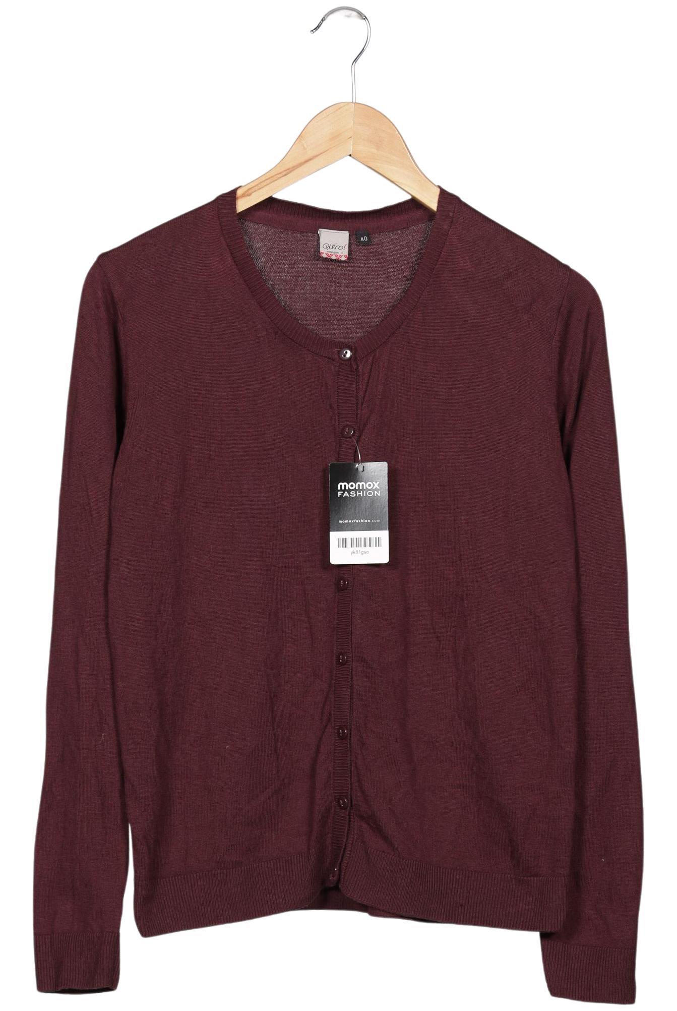 

Qiero Damen Strickjacke, bordeaux, Gr. 40
