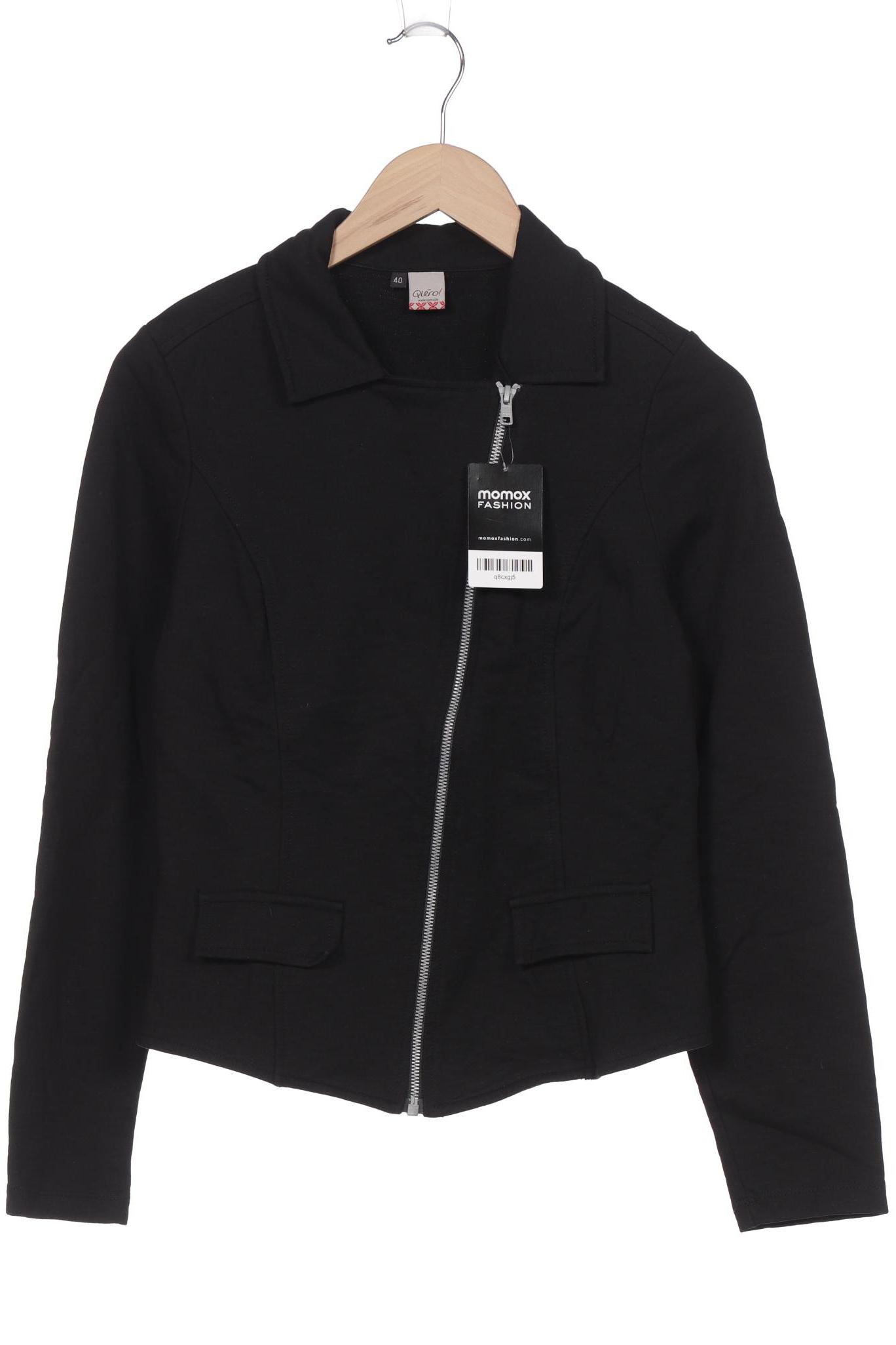 

Qiero Damen Sweatshirt, schwarz, Gr. 40