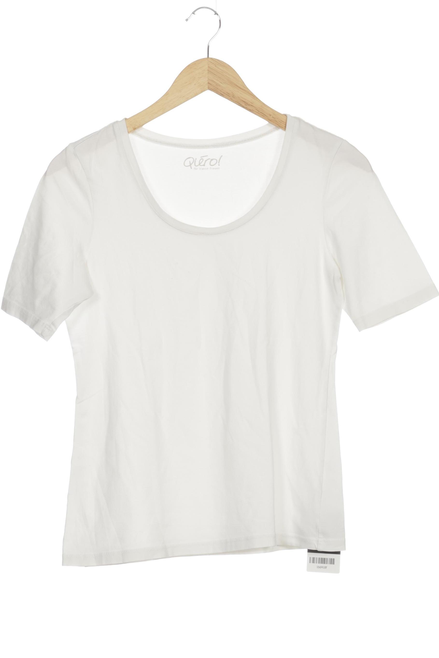 

Qiero Damen T-Shirt, weiß, Gr. 40