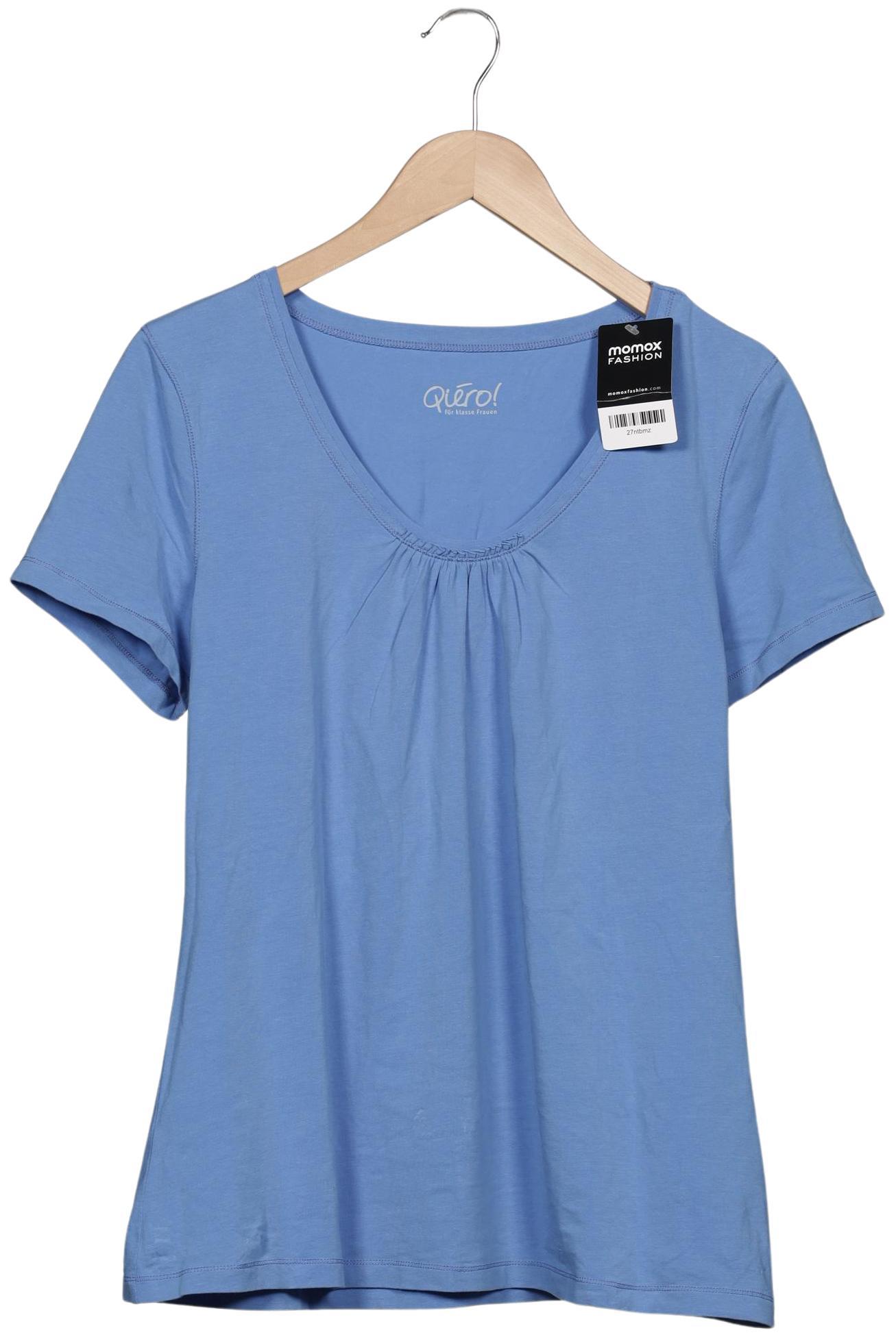 

Qiero Damen T-Shirt, blau, Gr. 46