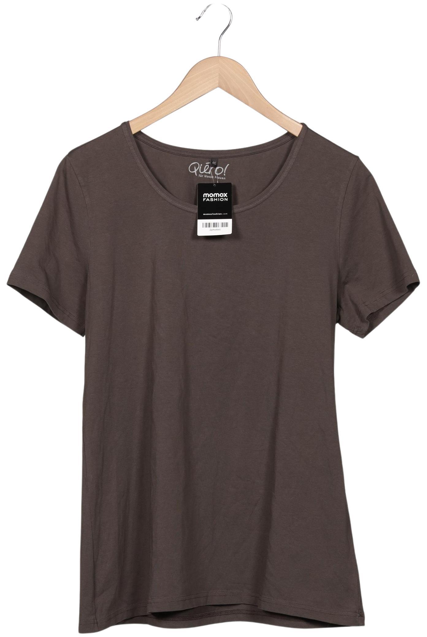 

Qiero Damen T-Shirt, grau, Gr. 46