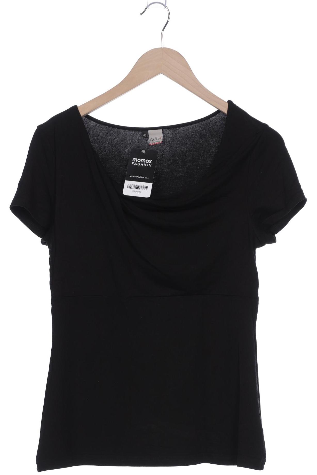 

Qiero Damen T-Shirt, schwarz, Gr. 38