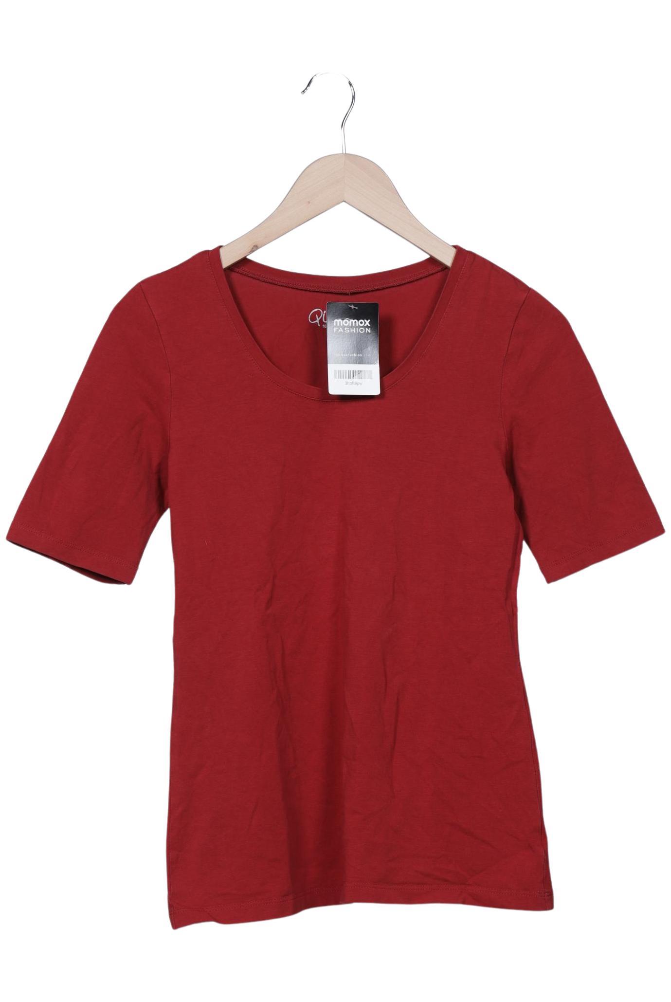 

Qiero Damen T-Shirt, bordeaux, Gr. 36