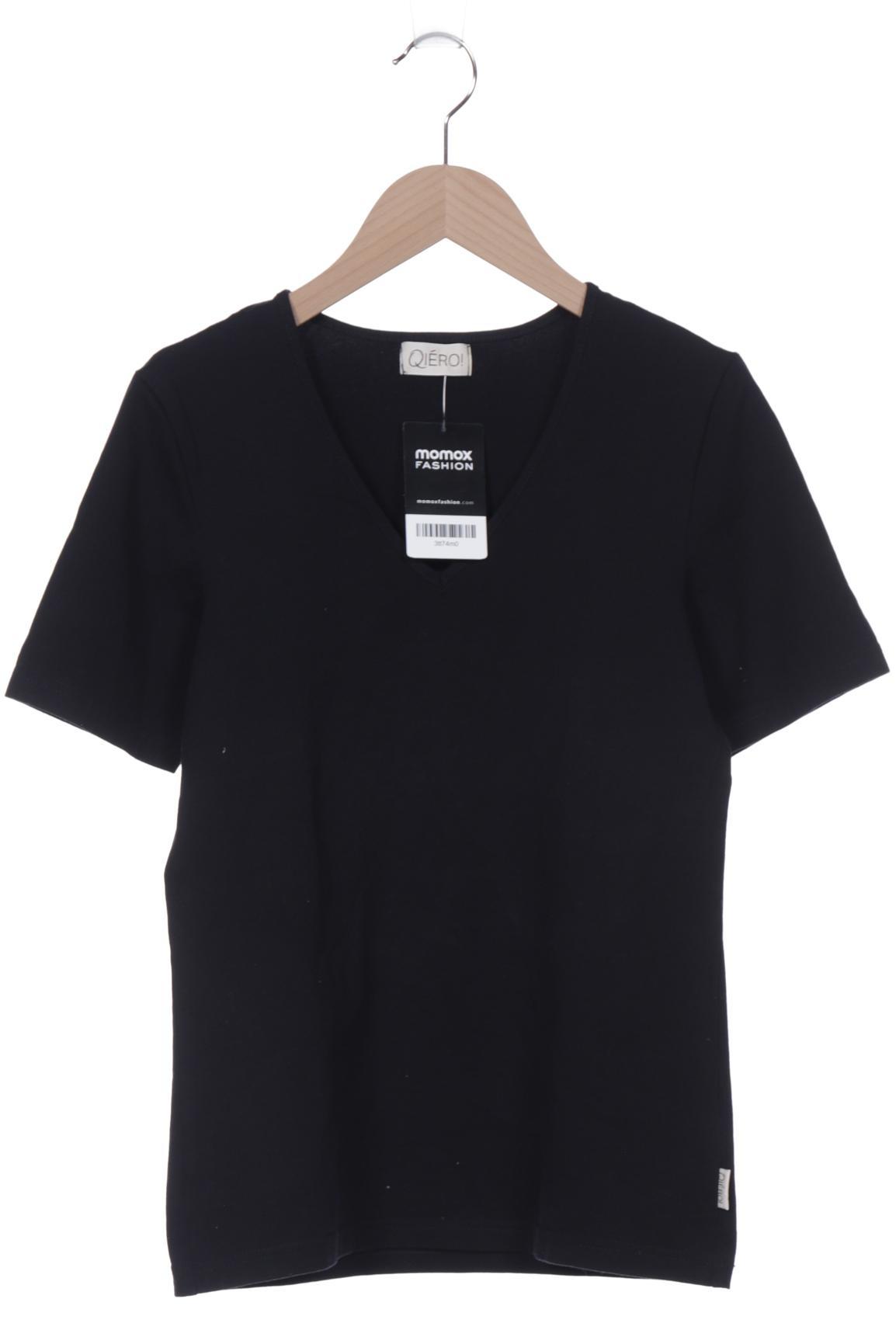 

Qiero Damen T-Shirt, schwarz, Gr. 34