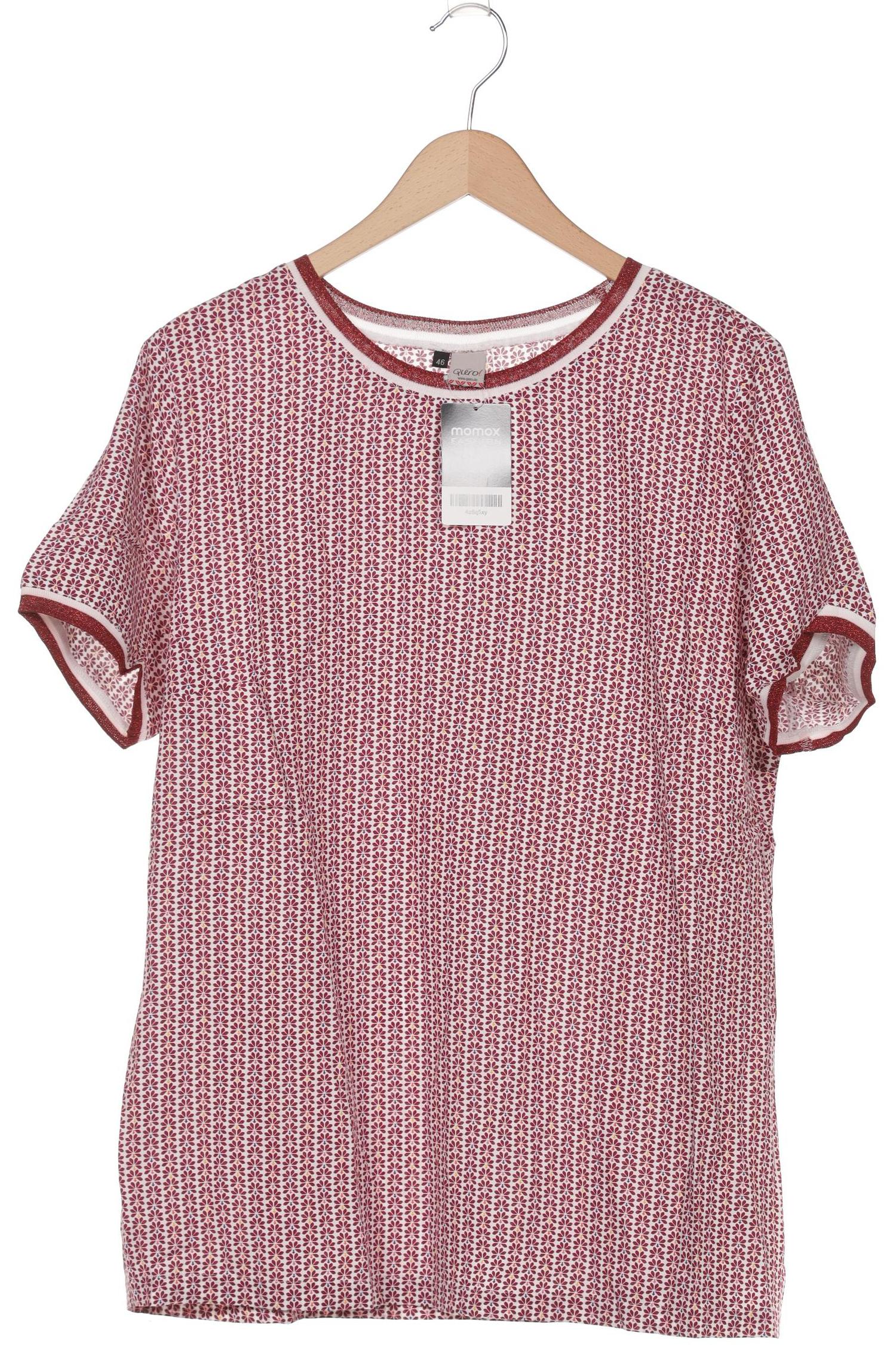 

Qiero Damen T-Shirt, bordeaux, Gr. 46