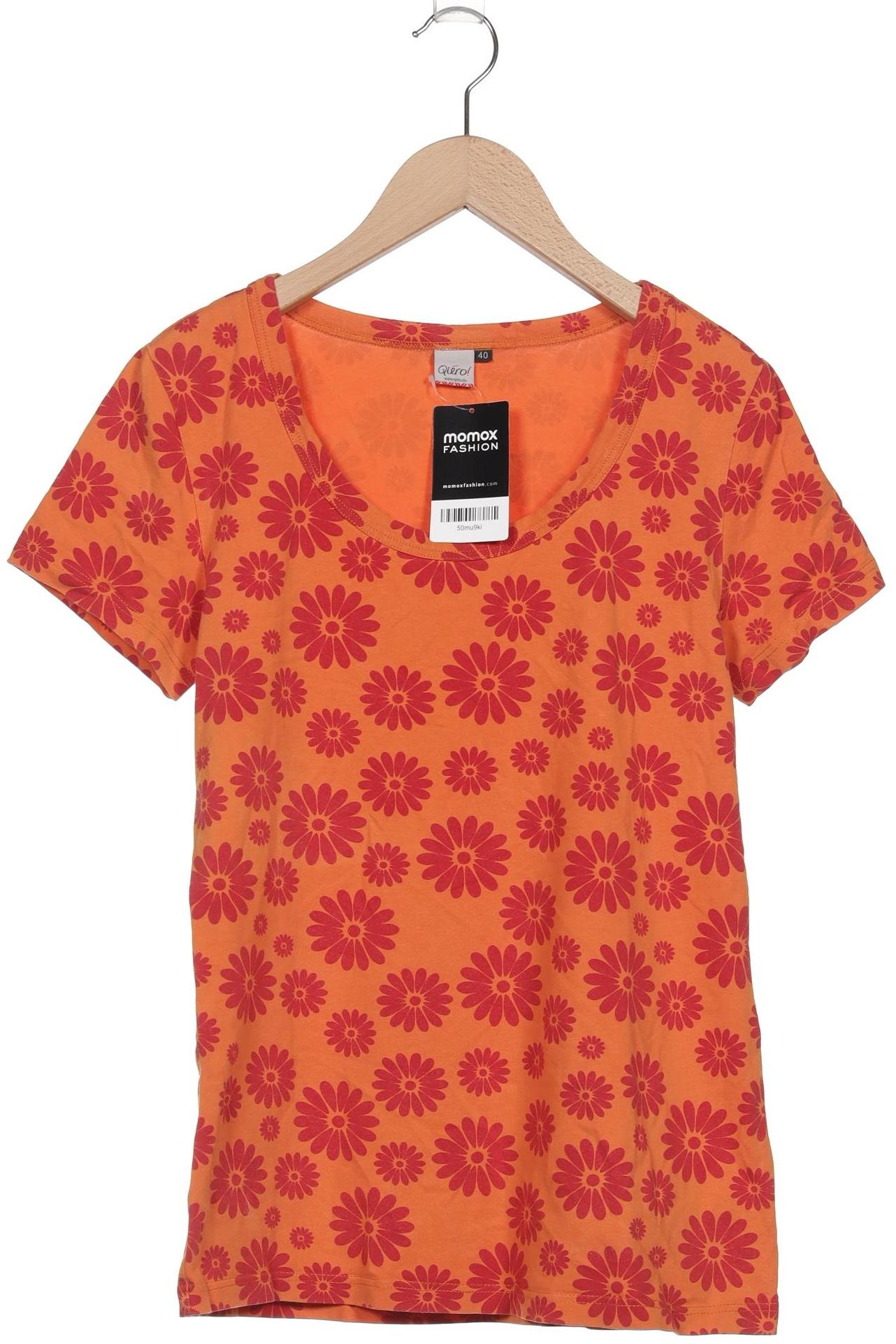 

Qiero Damen T-Shirt, orange, Gr. 40