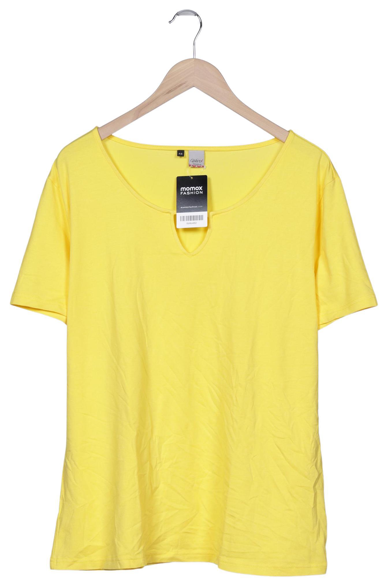 

Qiero Damen T-Shirt, gelb, Gr. 48