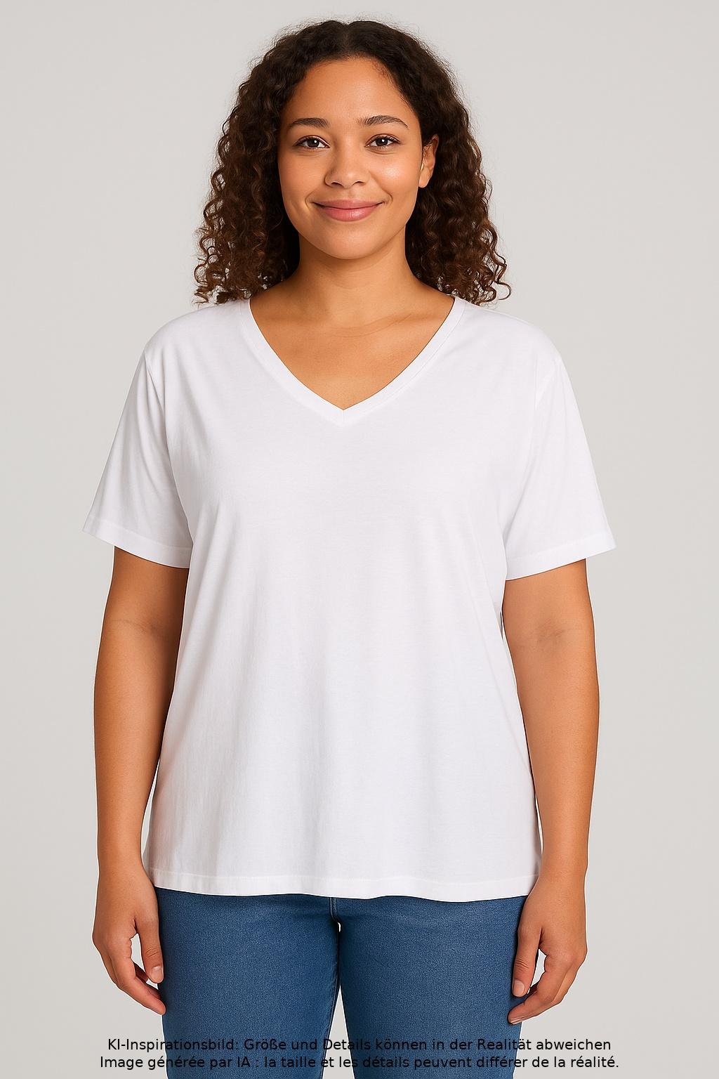 

Qiero Damen T-Shirt, weiß, Gr. 46