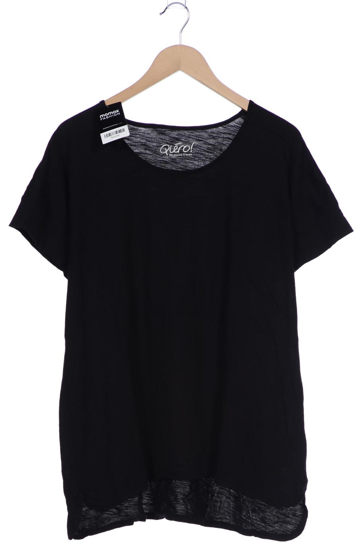

Qiero Damen T-Shirt, schwarz, Gr. 46
