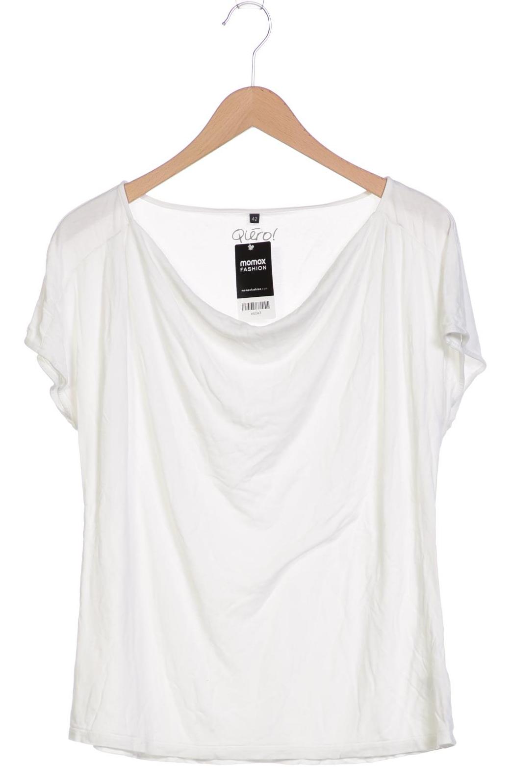 

Qiero Damen T-Shirt, weiß, Gr. 42