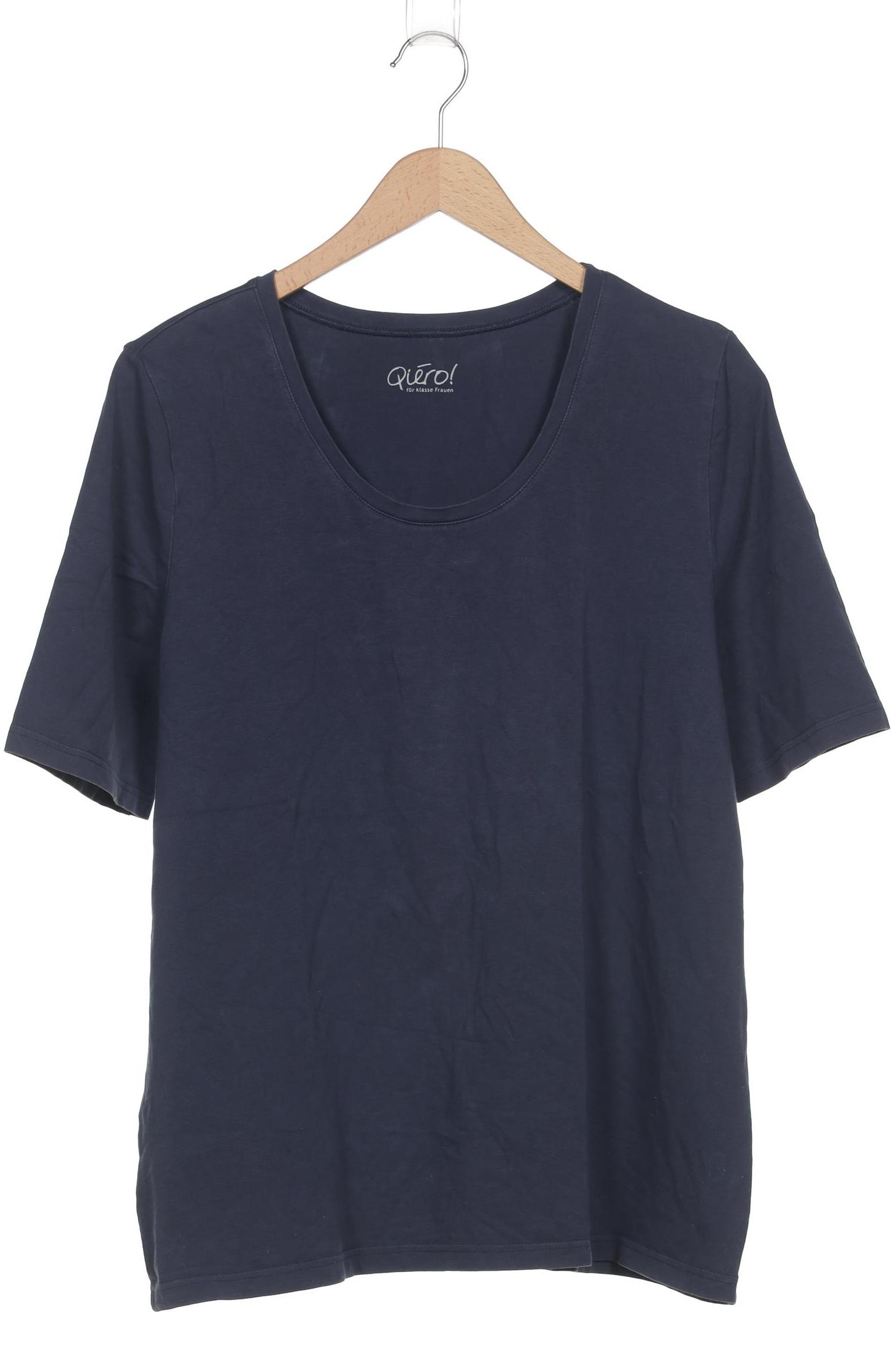 

Qiero Damen T-Shirt, marineblau, Gr. 48