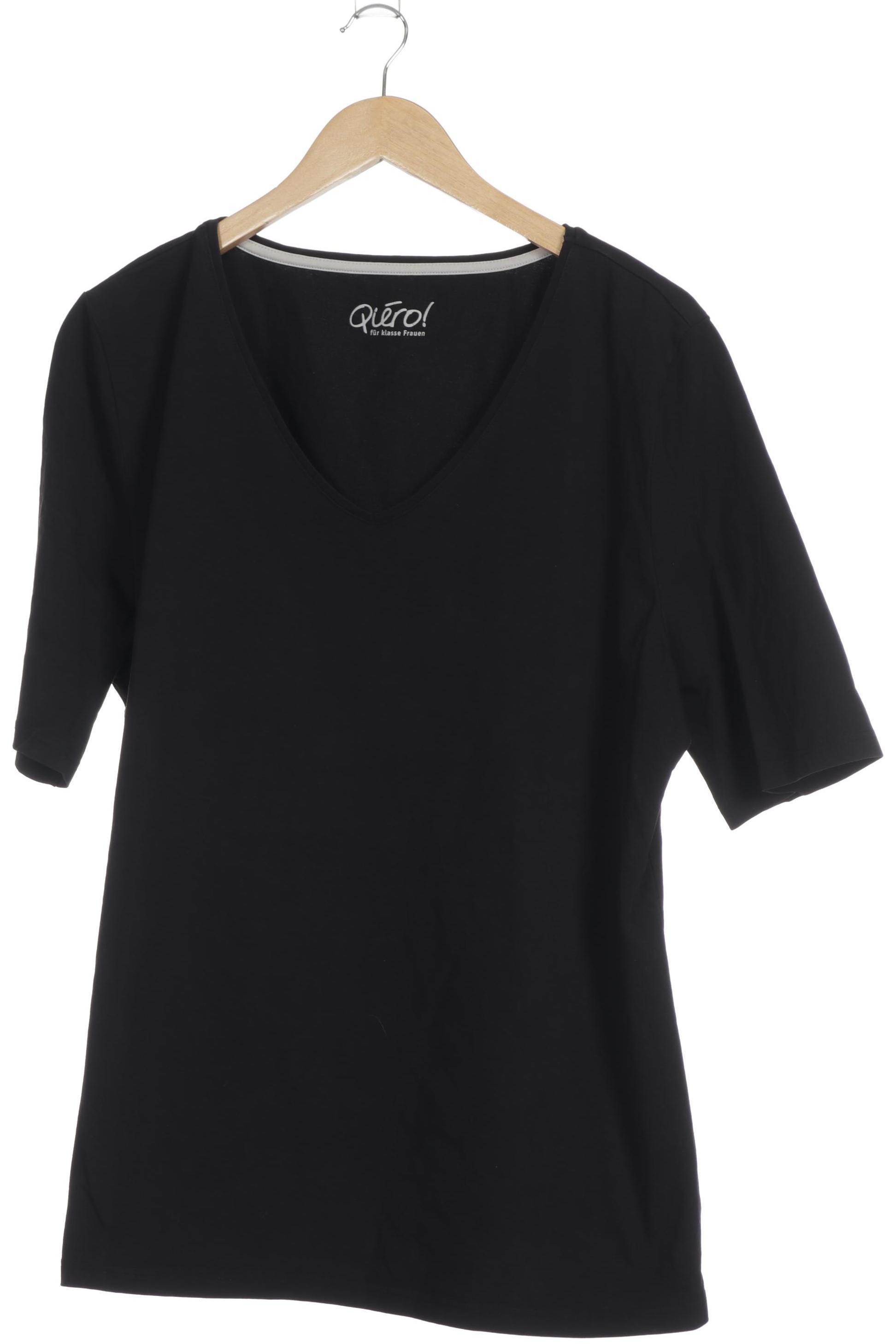 

Qiero Damen T-Shirt, schwarz, Gr. 50