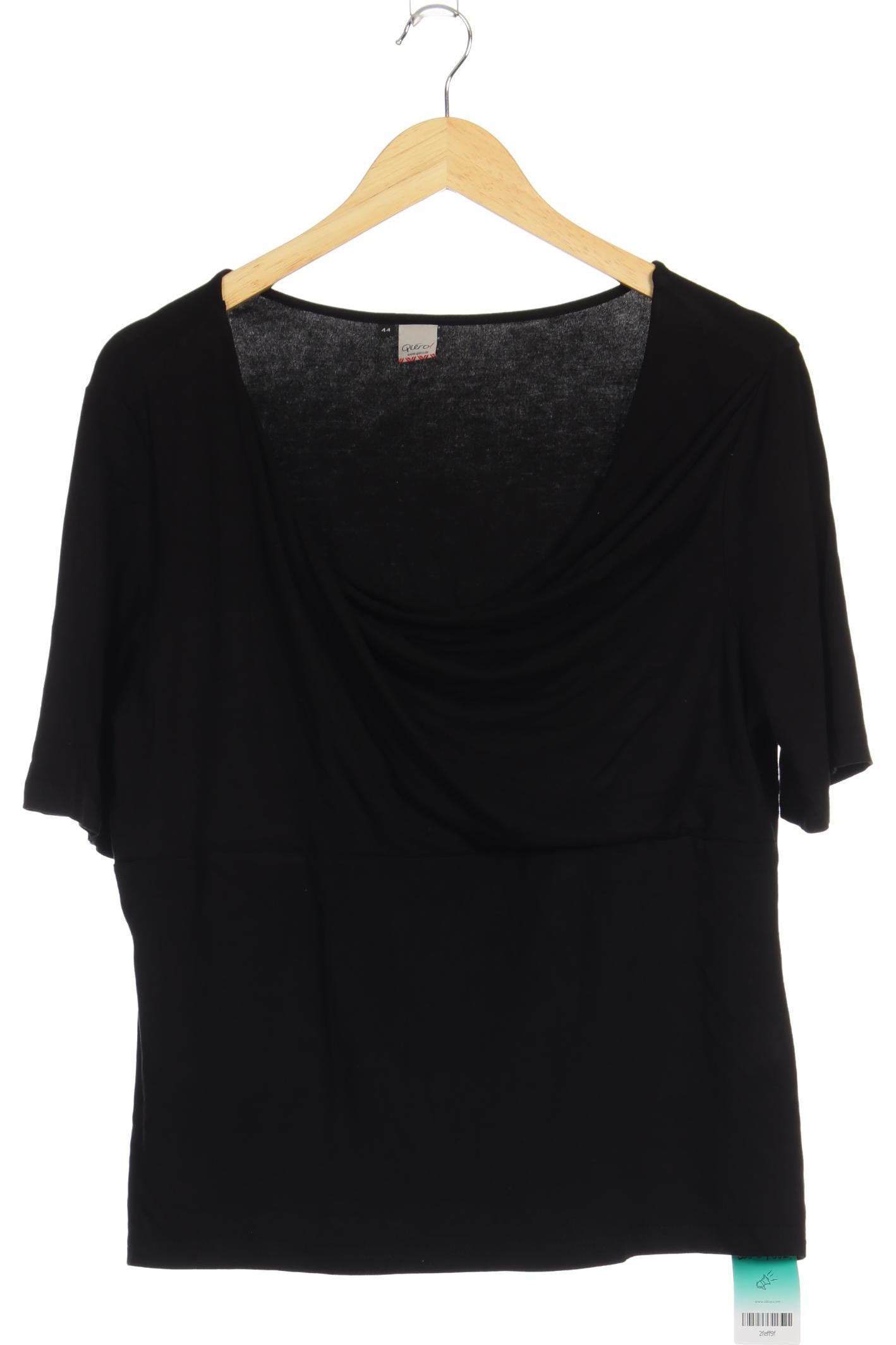 

Qiero Damen T-Shirt, schwarz, Gr. 44