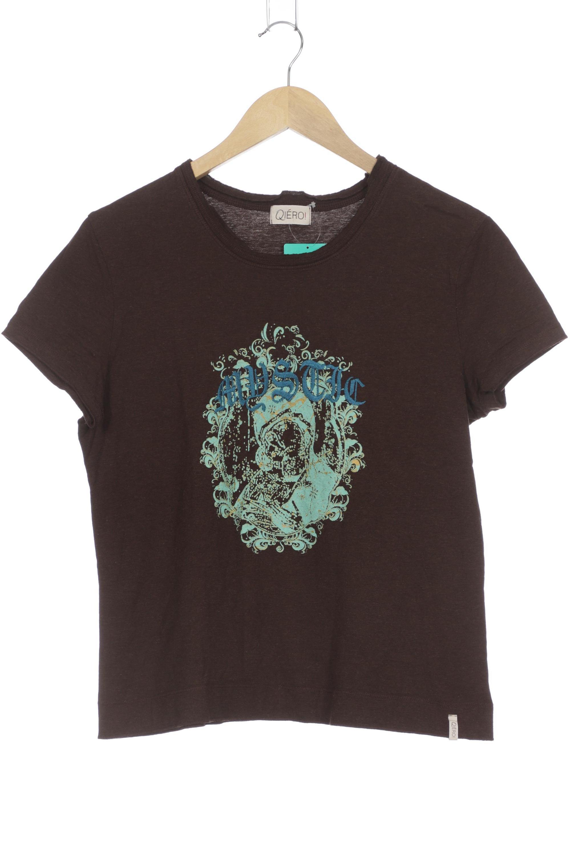 

Qiero Damen T-Shirt, braun, Gr. 42