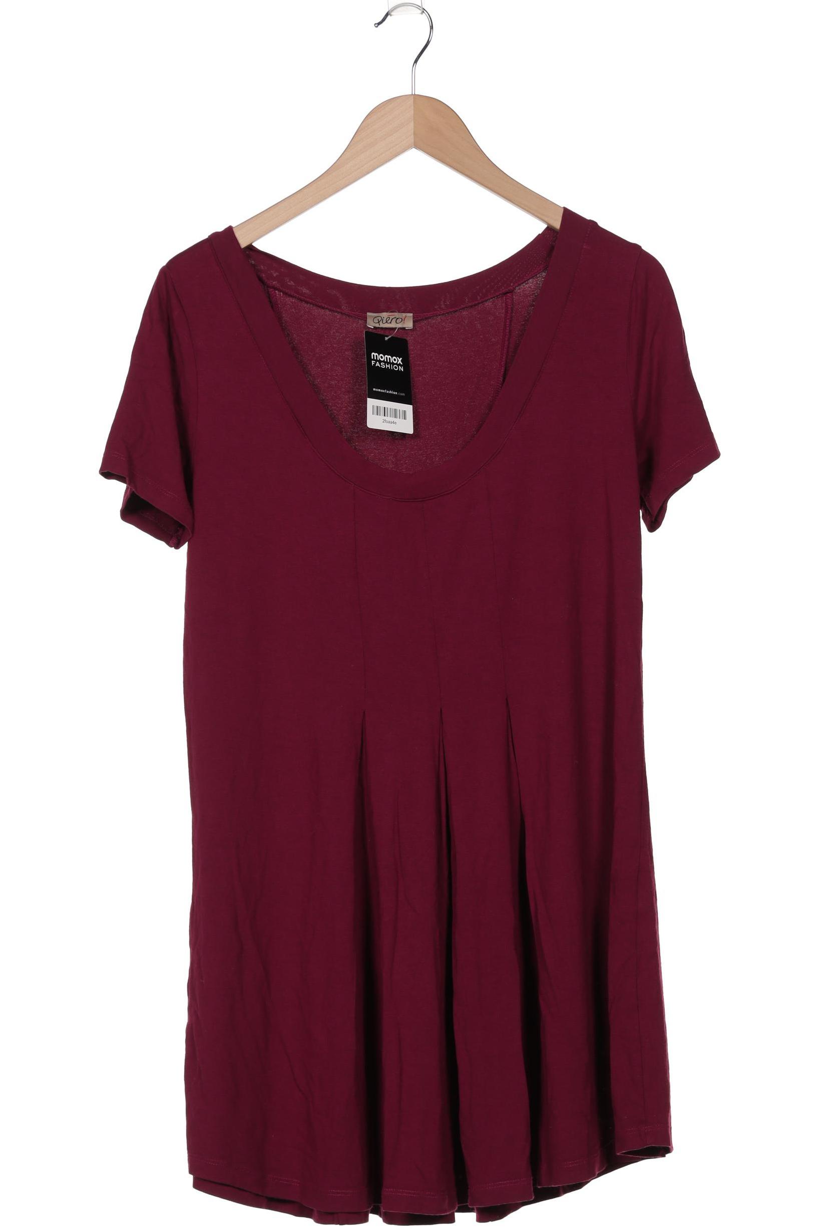 

Qiero Damen T-Shirt, bordeaux, Gr. 46