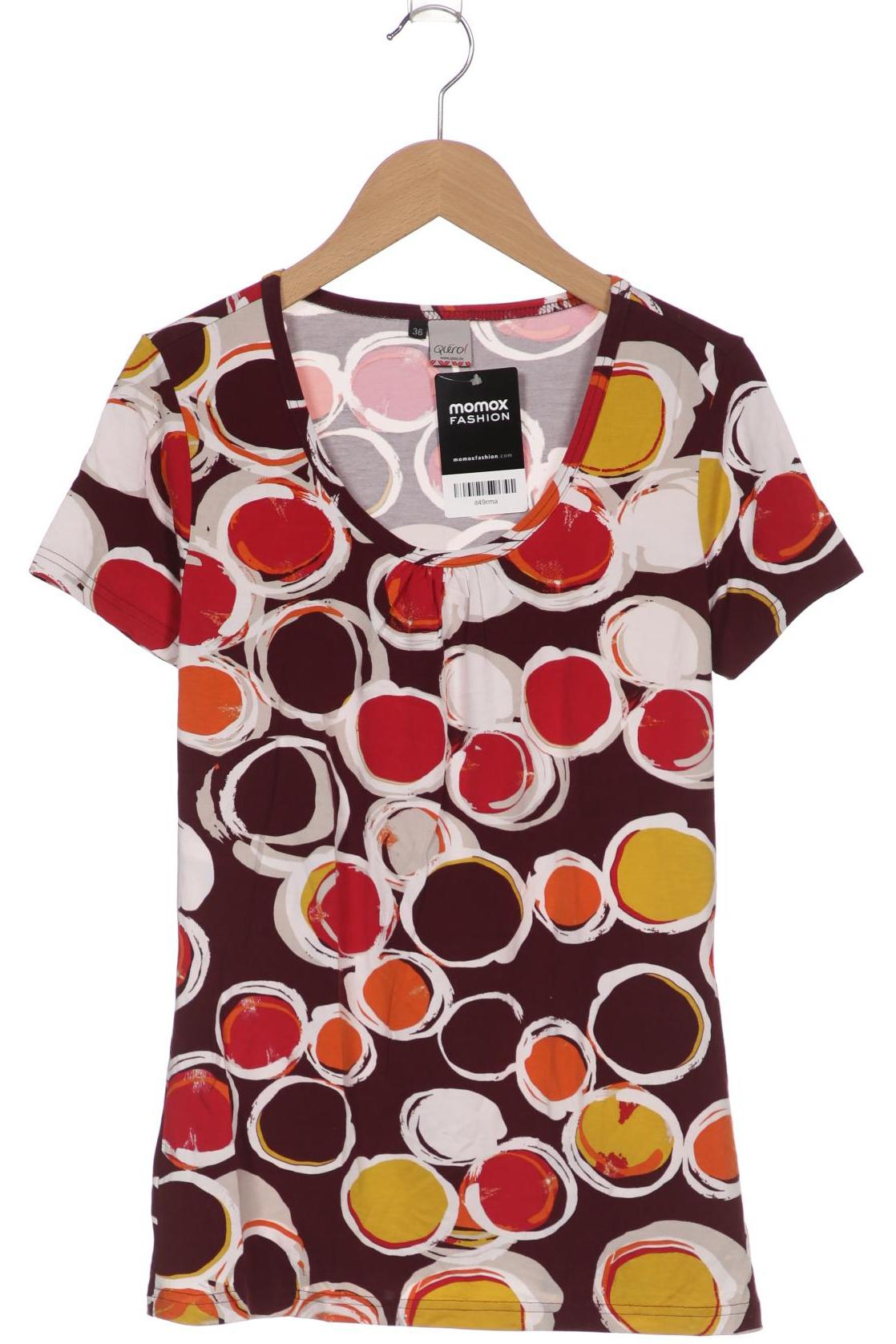 

Qiero Damen T-Shirt, bordeaux, Gr. 36
