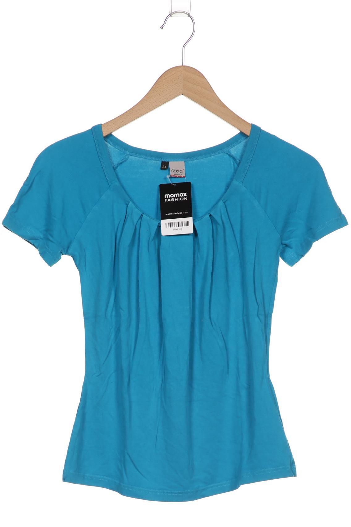 

Qiero Damen T-Shirt, blau, Gr. 34