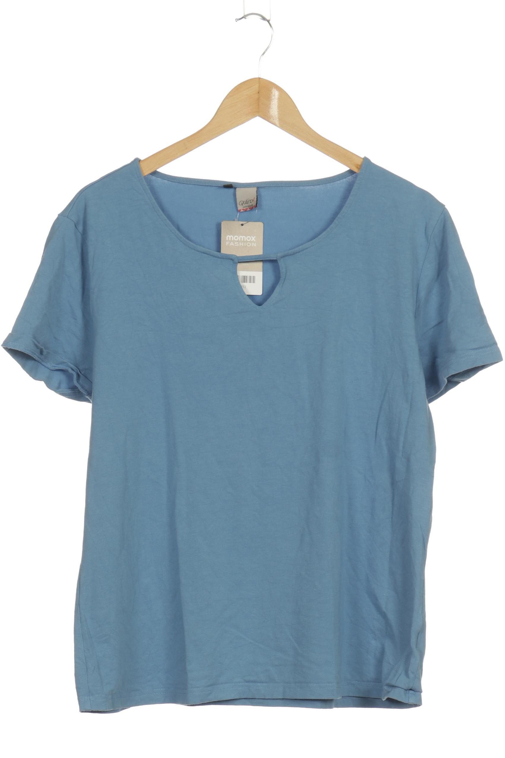 

Qiero Damen T-Shirt, blau, Gr. 48