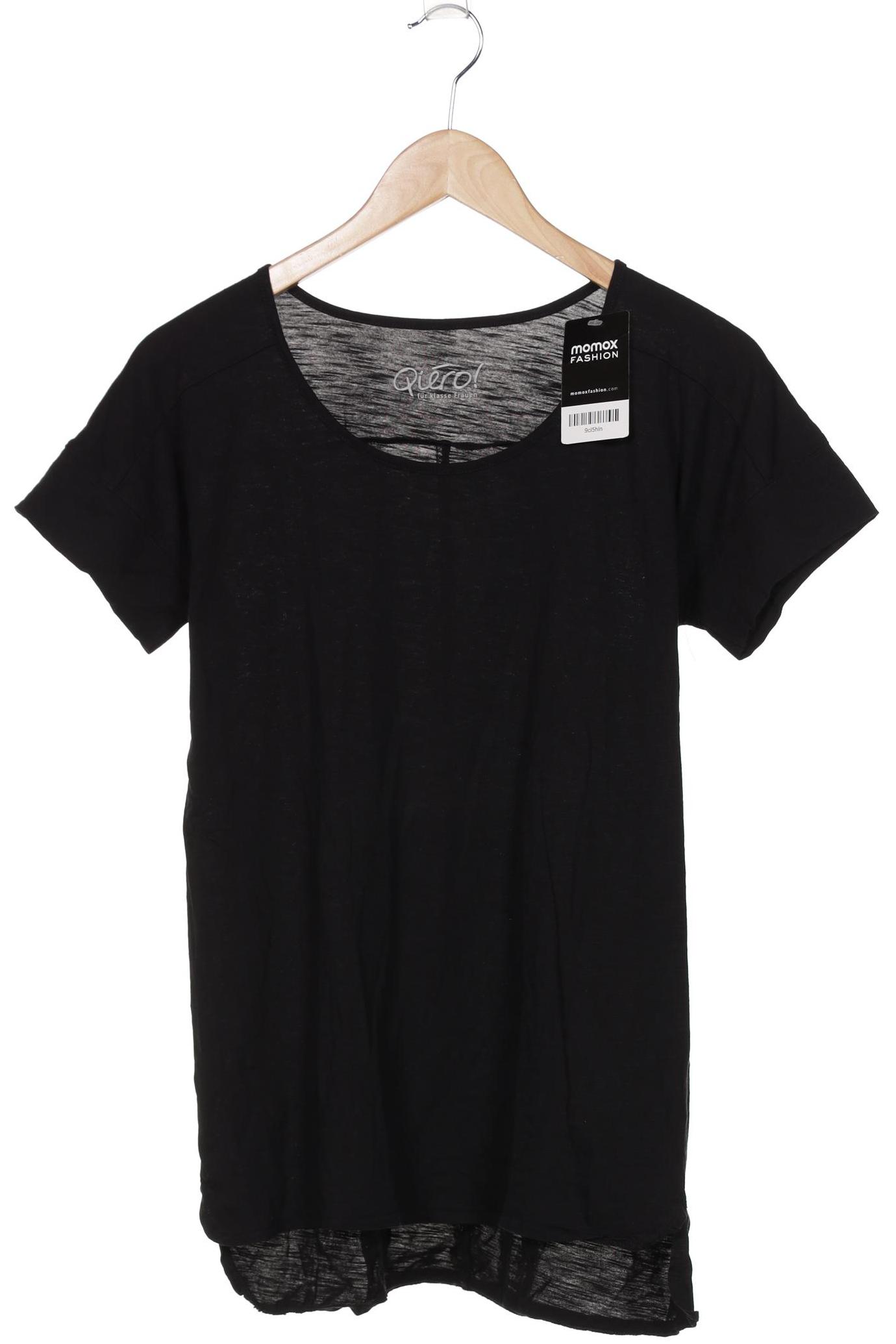 

Qiero Damen T-Shirt, schwarz, Gr. 38
