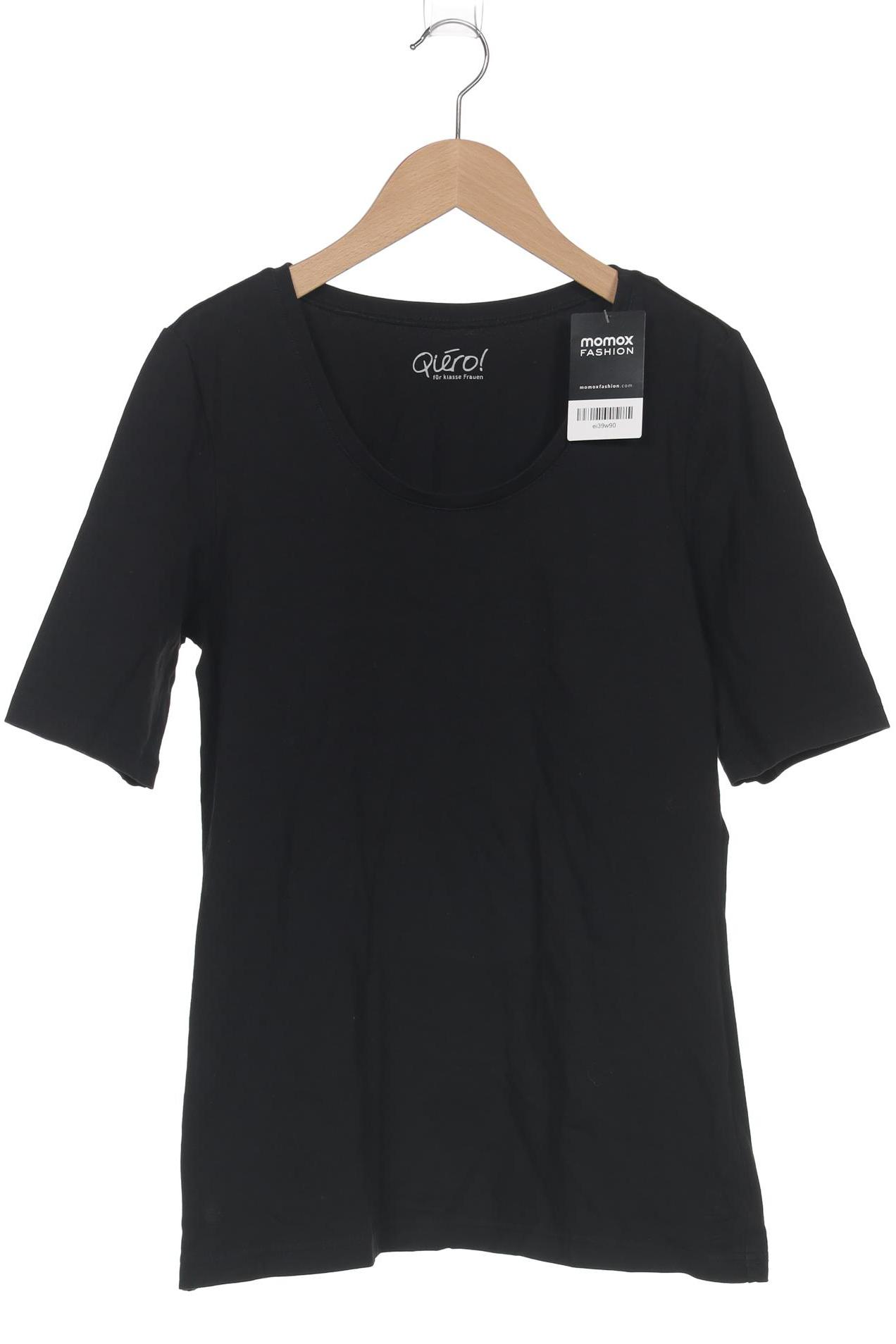 

Qiero Damen T-Shirt, schwarz, Gr. 40