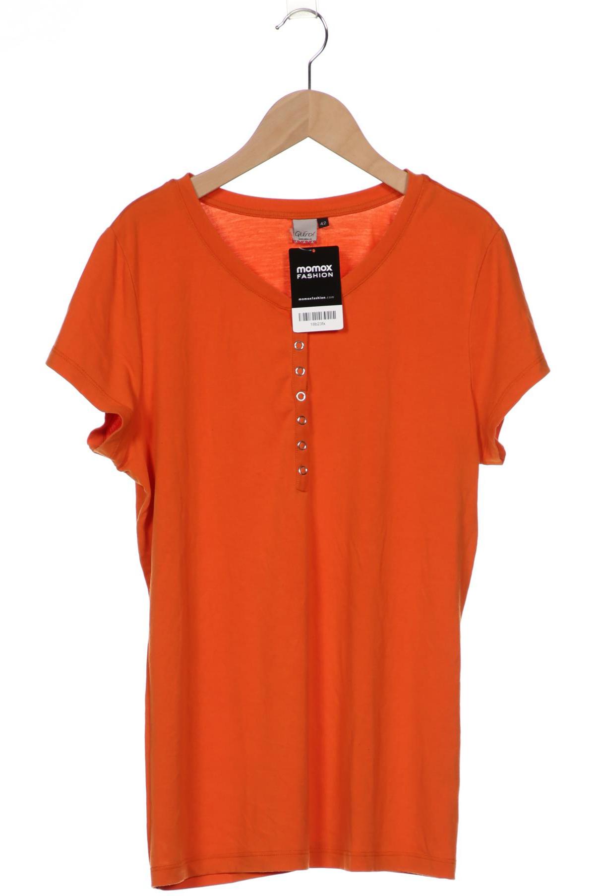

Qiero Damen T-Shirt, orange, Gr. 42