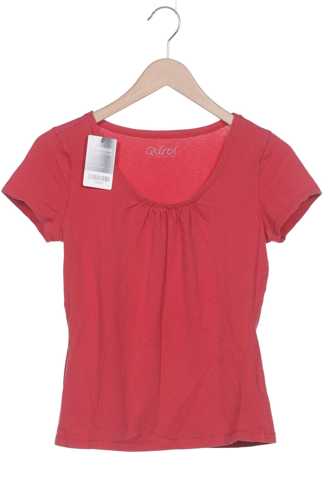 

Qiero Damen T-Shirt, rot, Gr. 36