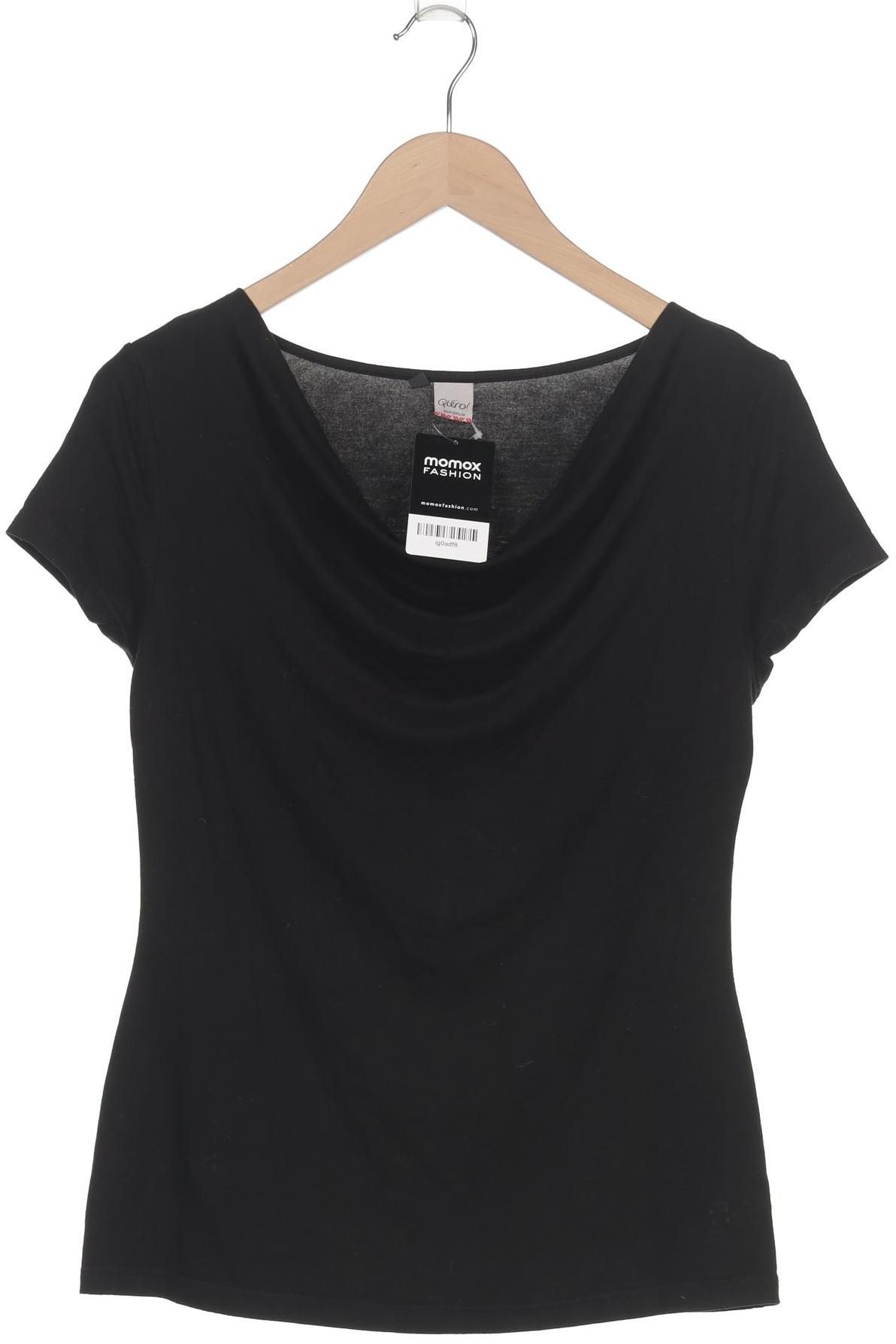 

Qiero Damen T-Shirt, schwarz, Gr. 38