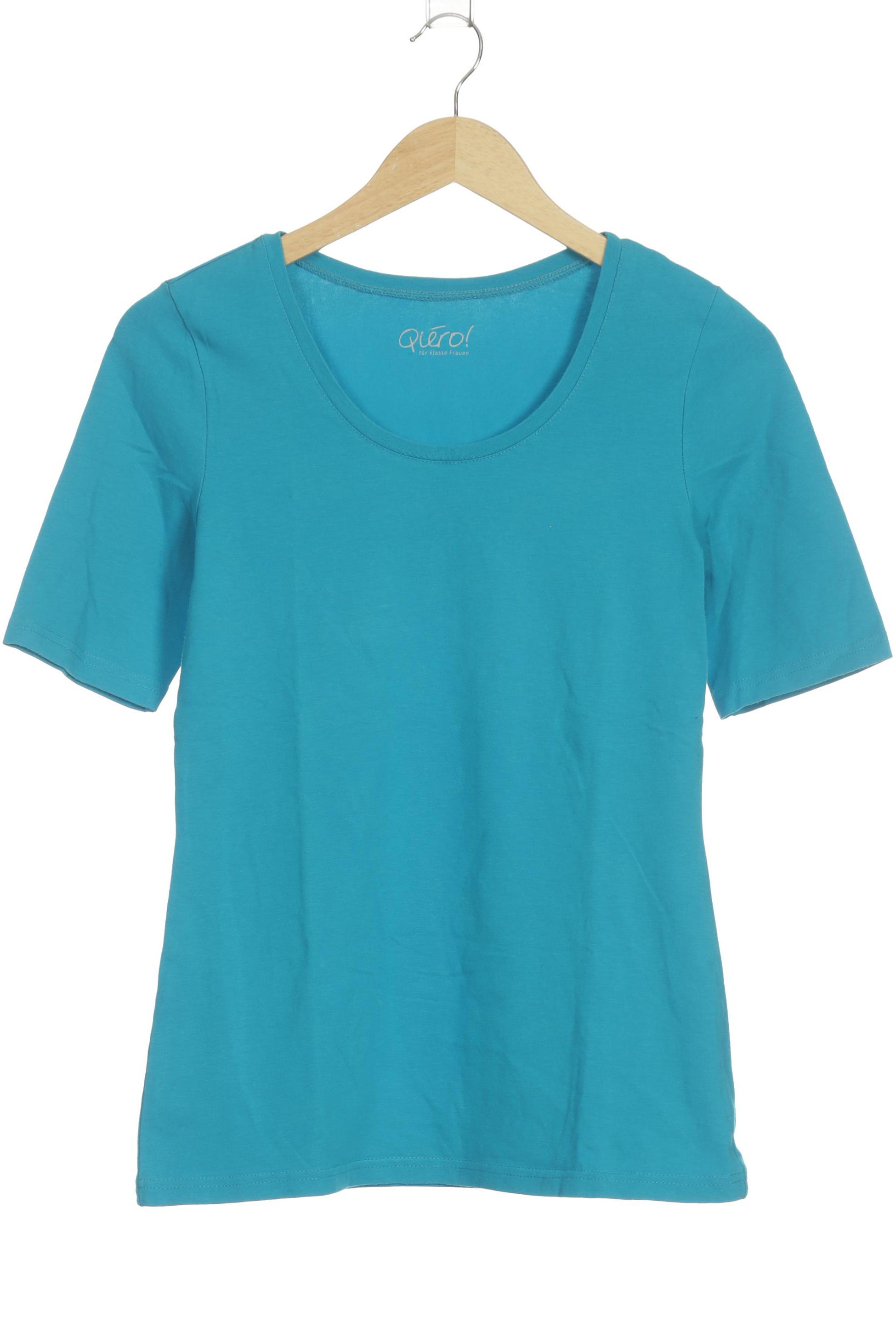 

Qiero Damen T-Shirt, blau, Gr. 36