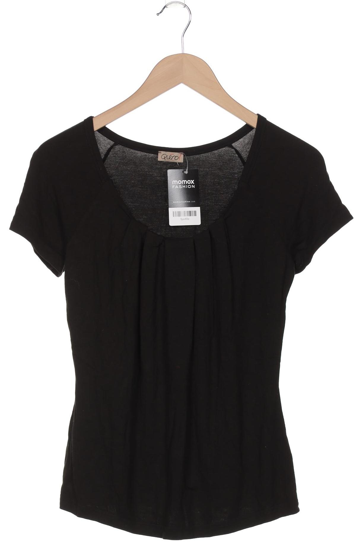 

Qiero Damen T-Shirt, schwarz, Gr. 36