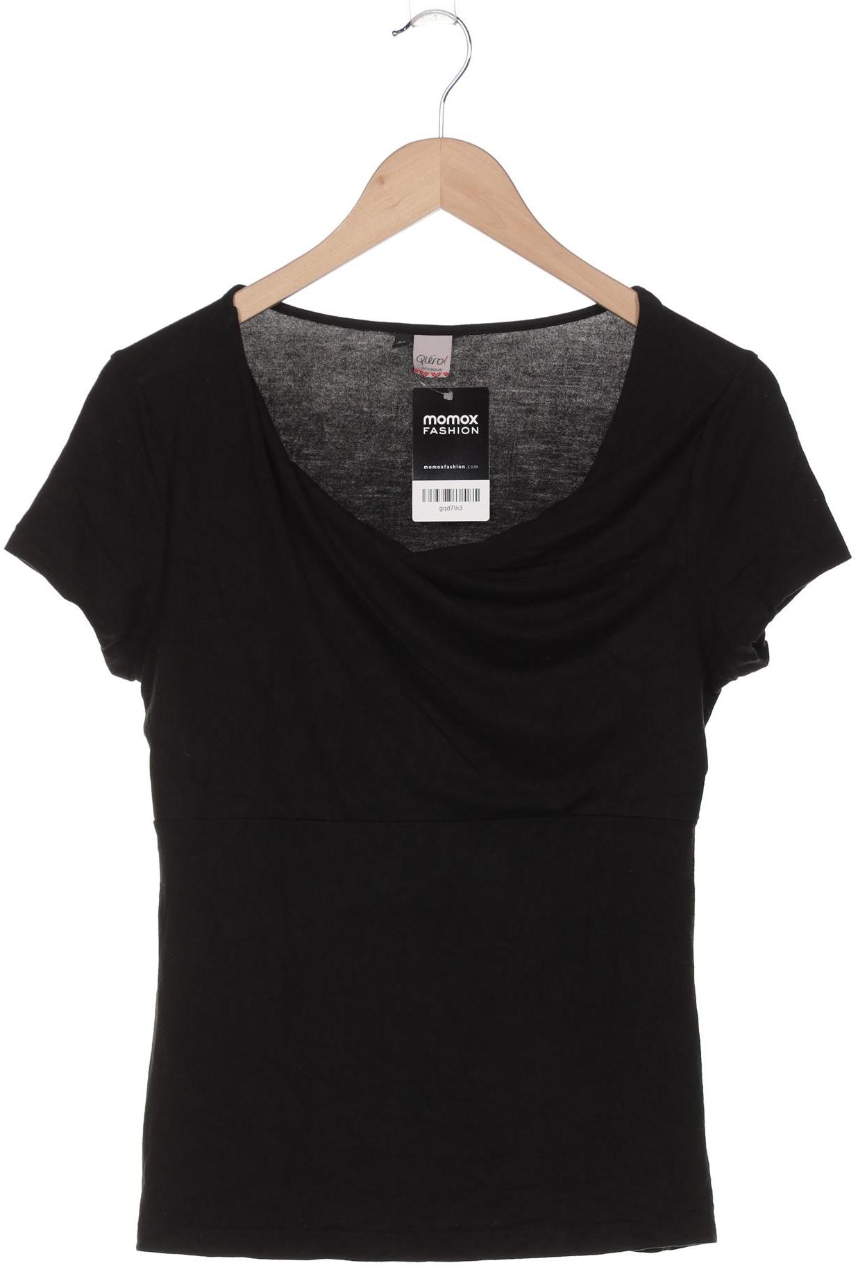 

Qiero Damen T-Shirt, schwarz, Gr. 38