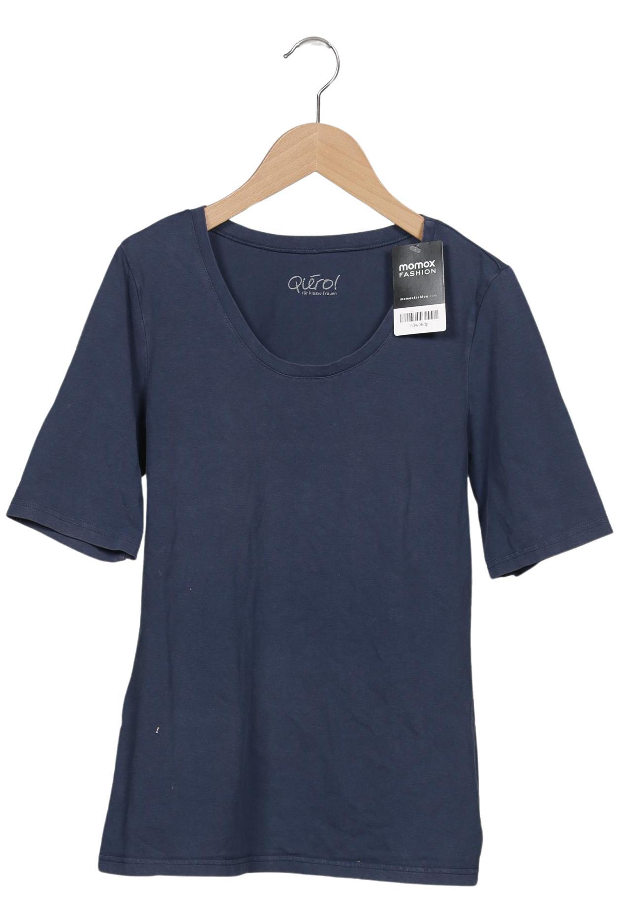 

Qiero Damen T-Shirt, marineblau, Gr. 40