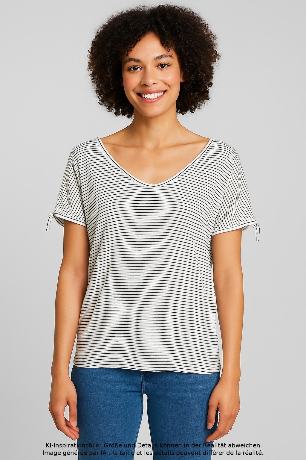 

Qiero Damen T-Shirt, mehrfarbig, Gr. 38