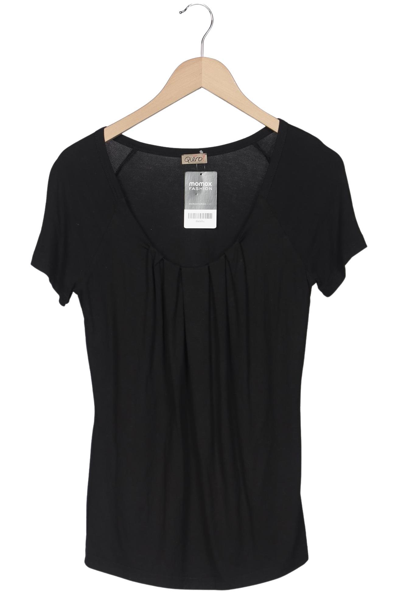 

Qiero Damen T-Shirt, schwarz, Gr. 38