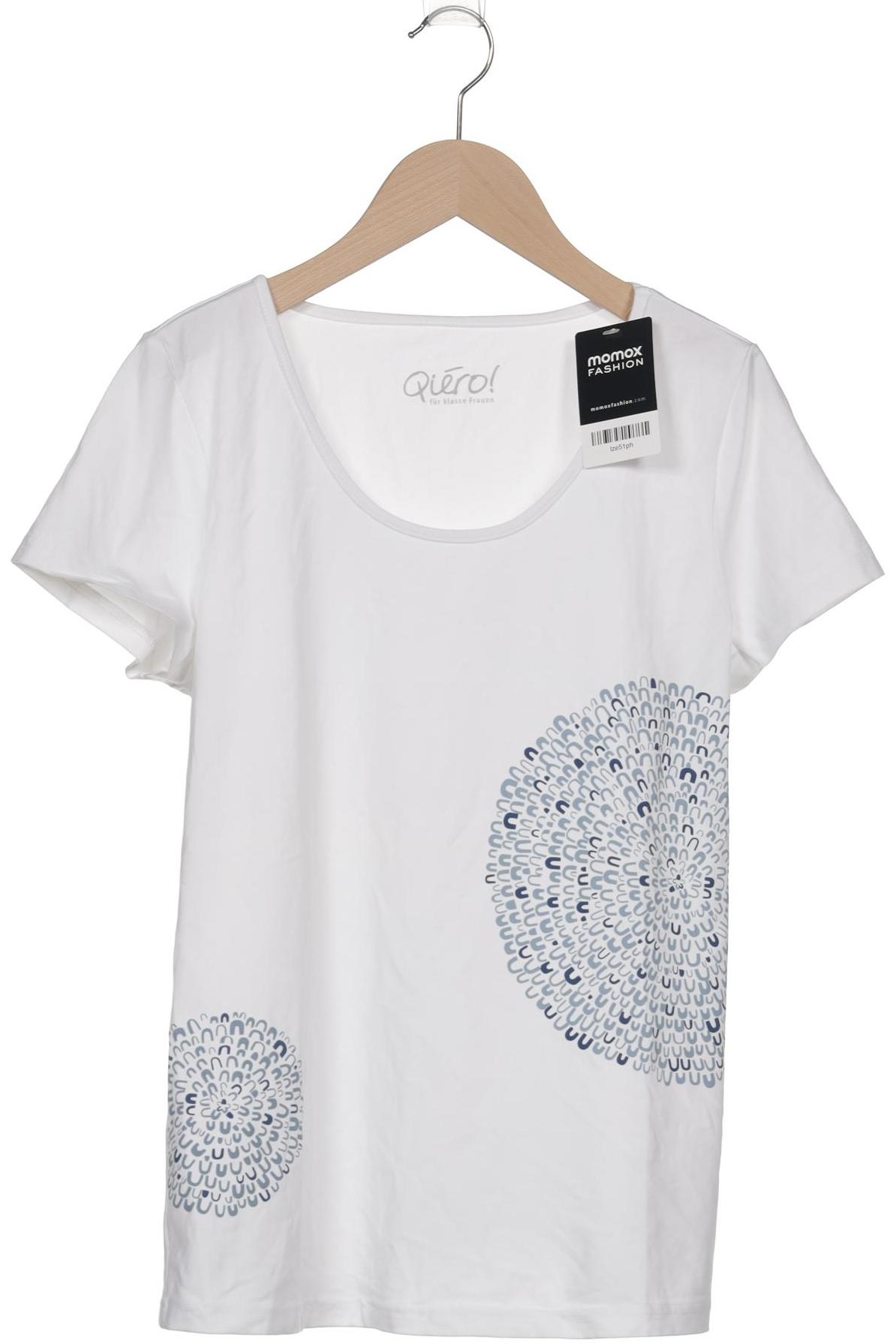 

Qiero Damen T-Shirt, weiß, Gr. 40