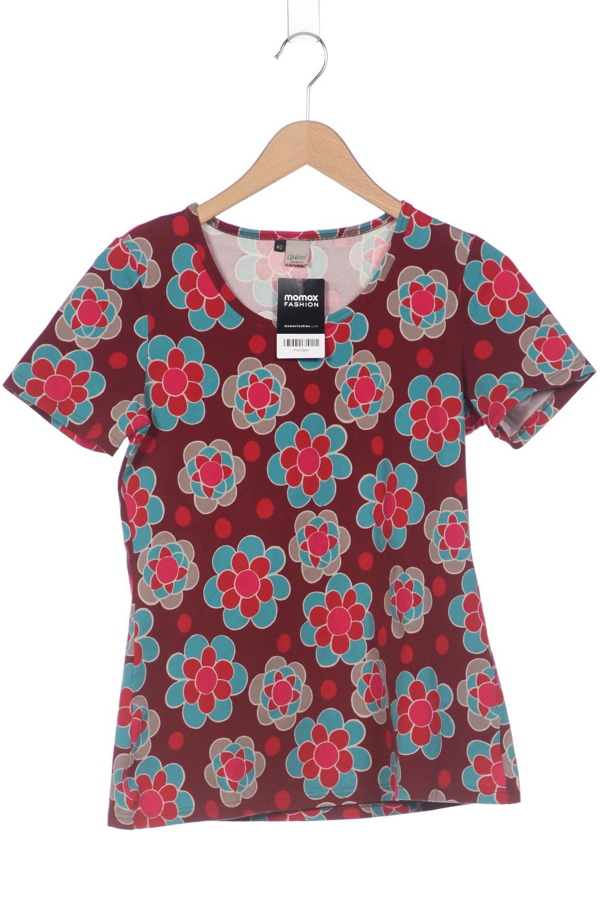 

Qiero Damen T-Shirt, bordeaux, Gr. 40