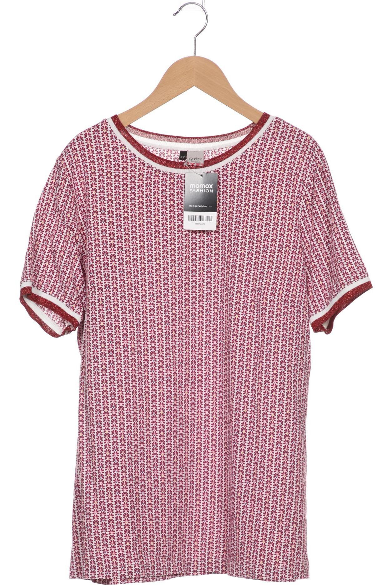 

Qiero Damen T-Shirt, bordeaux, Gr. 42