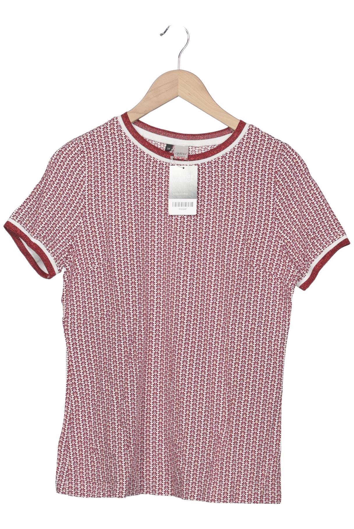 

Qiero Damen T-Shirt, bordeaux, Gr. 38