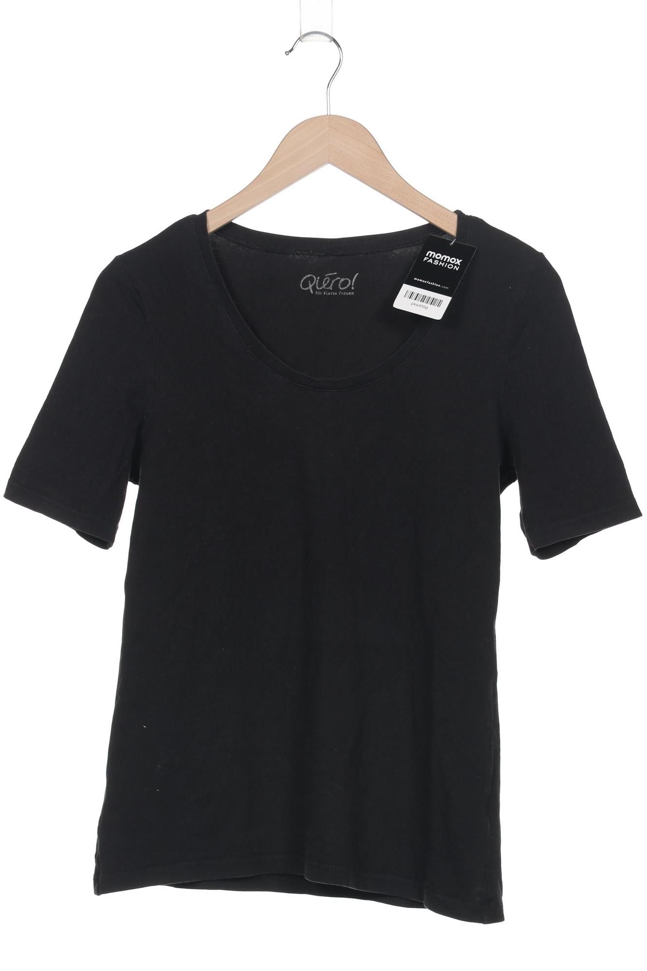 

Qiero Damen T-Shirt, schwarz, Gr. 36