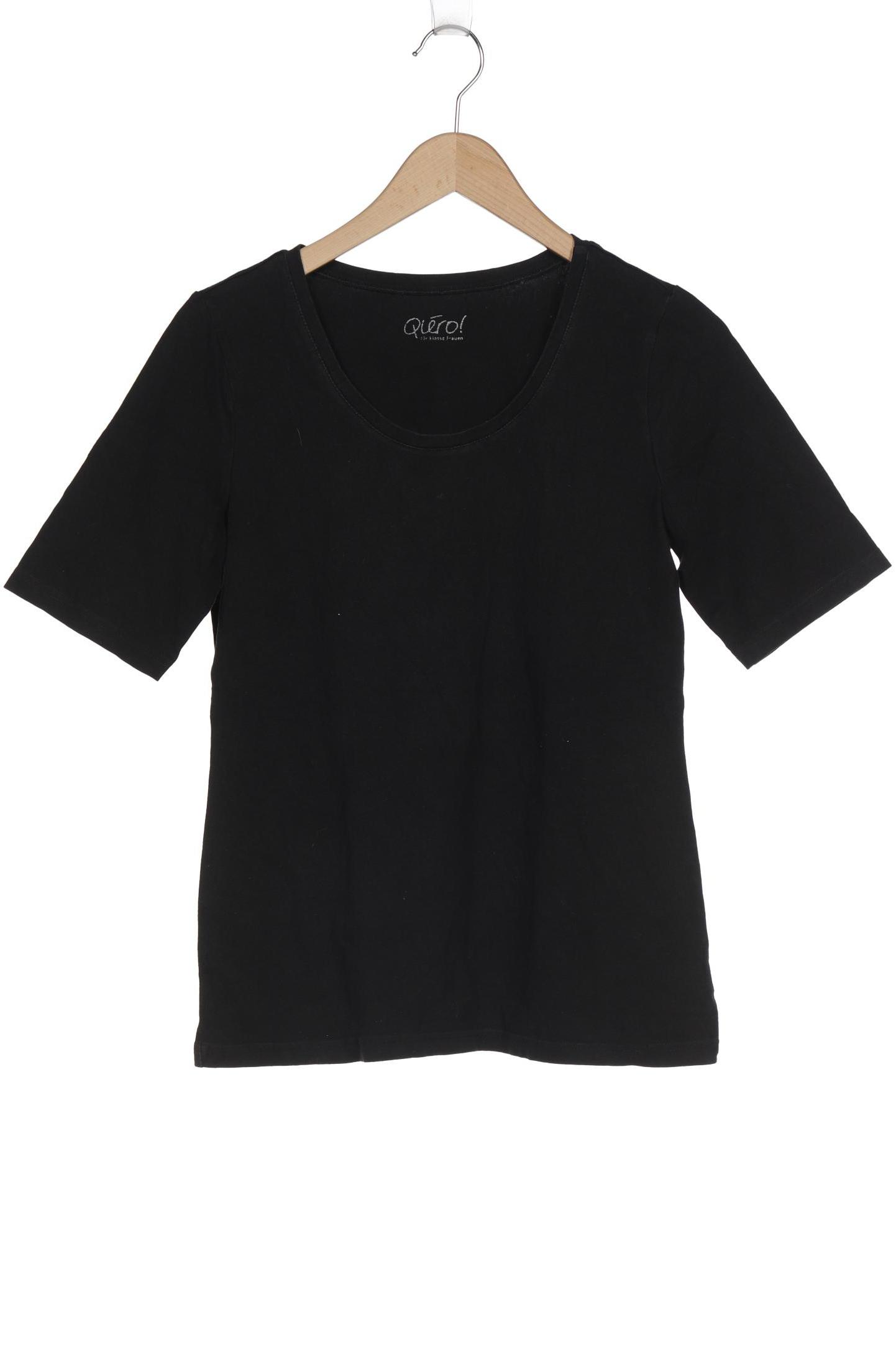 

Qiero Damen T-Shirt, schwarz, Gr. 40
