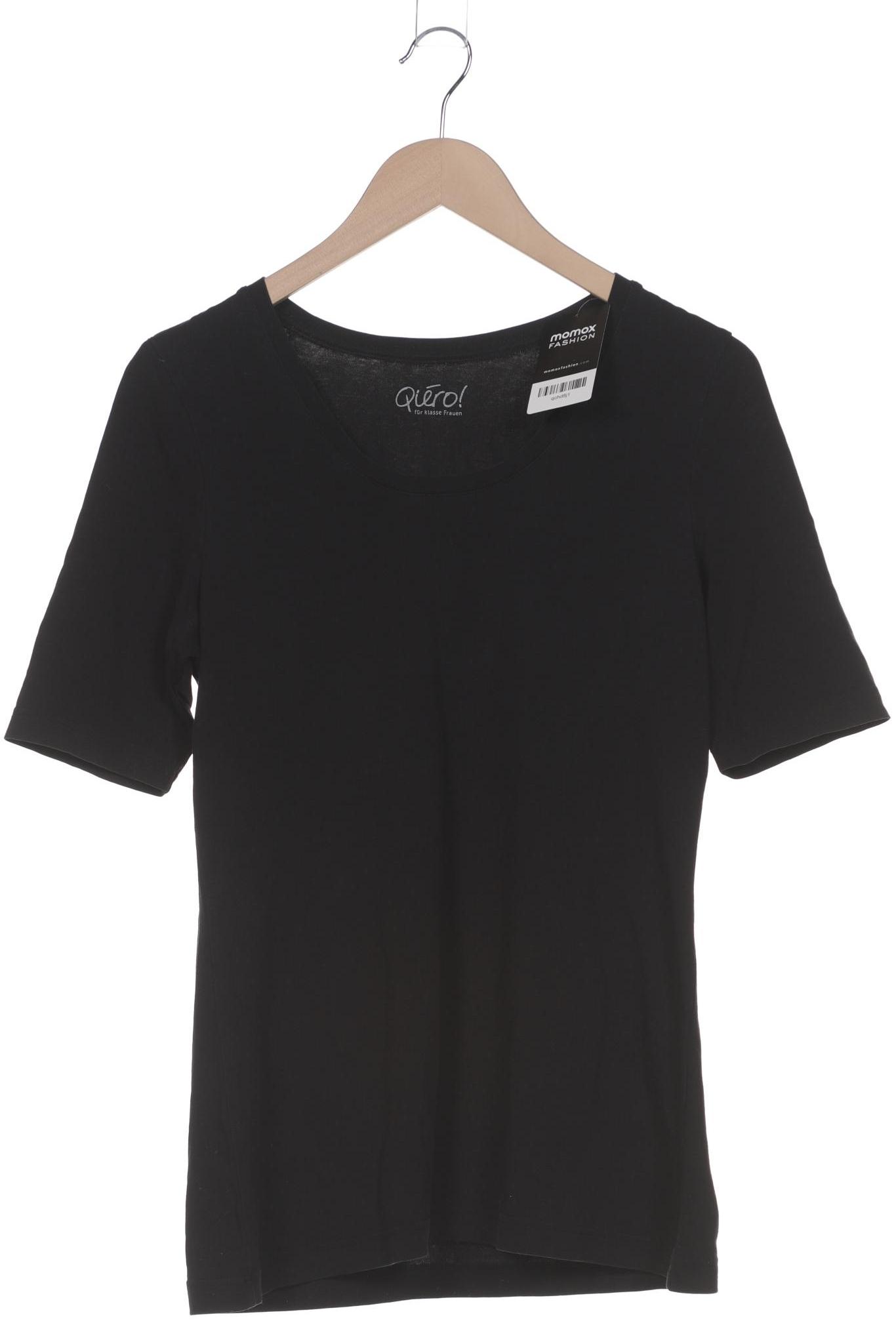

Qiero Damen T-Shirt, schwarz, Gr. 38