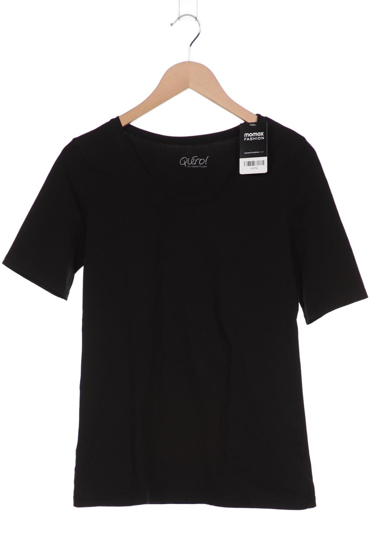 

Qiero Damen T-Shirt, schwarz, Gr. 42