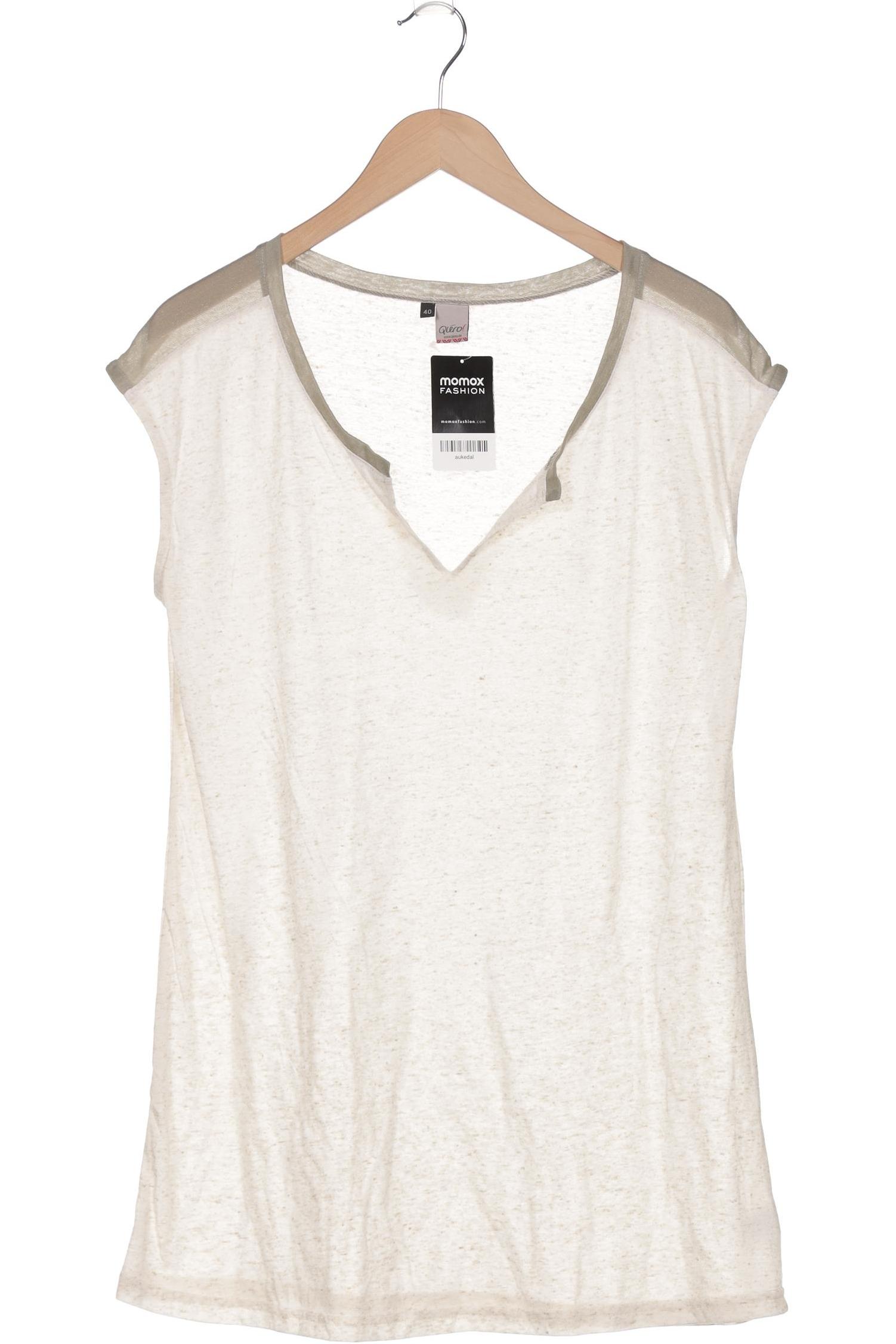 

Qiero Damen T-Shirt, cremeweiß, Gr. 40